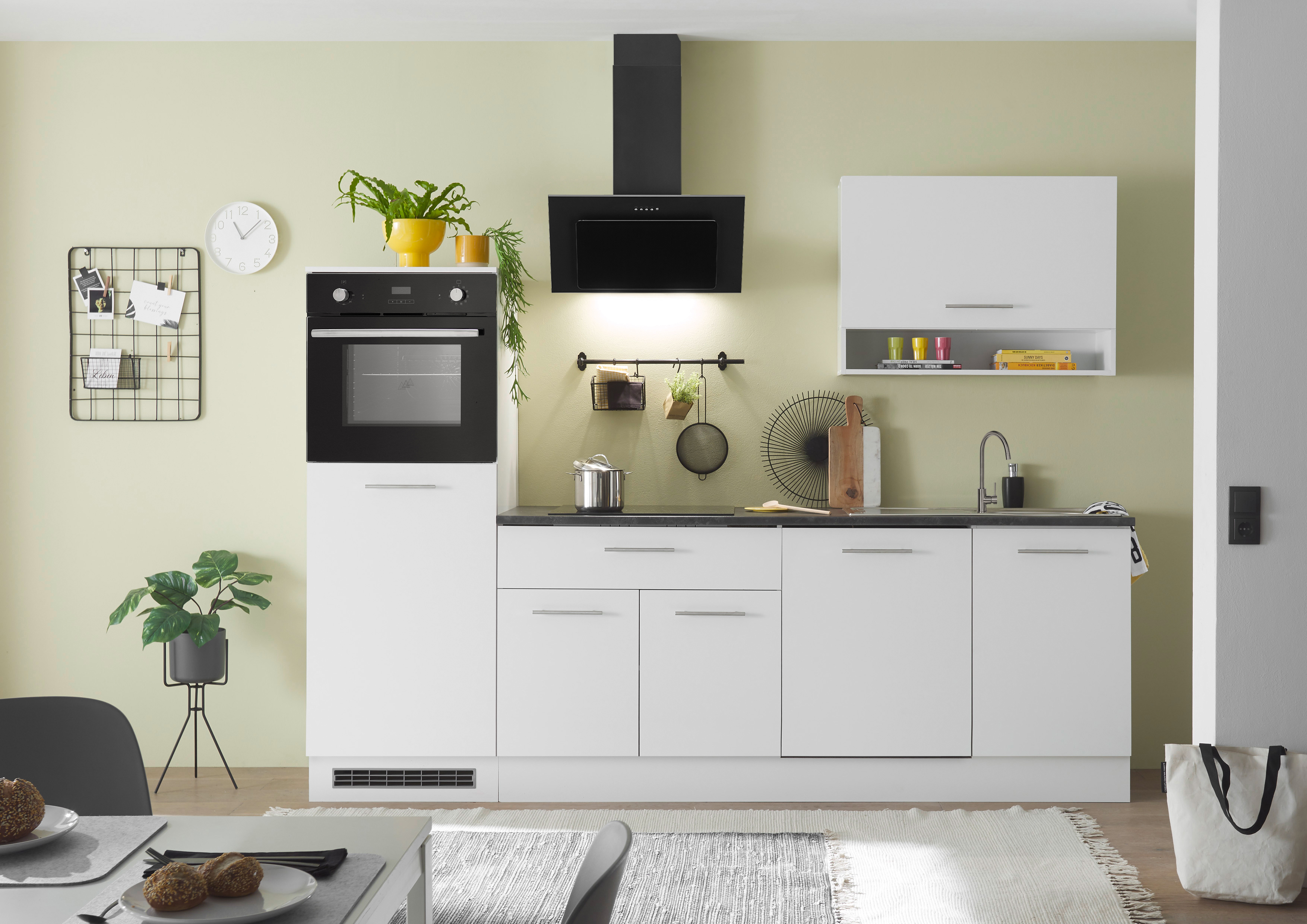 Bloc cuisine avec électroménager GLASGOW II Bloc cuisine avec électroménager GLASGOW II