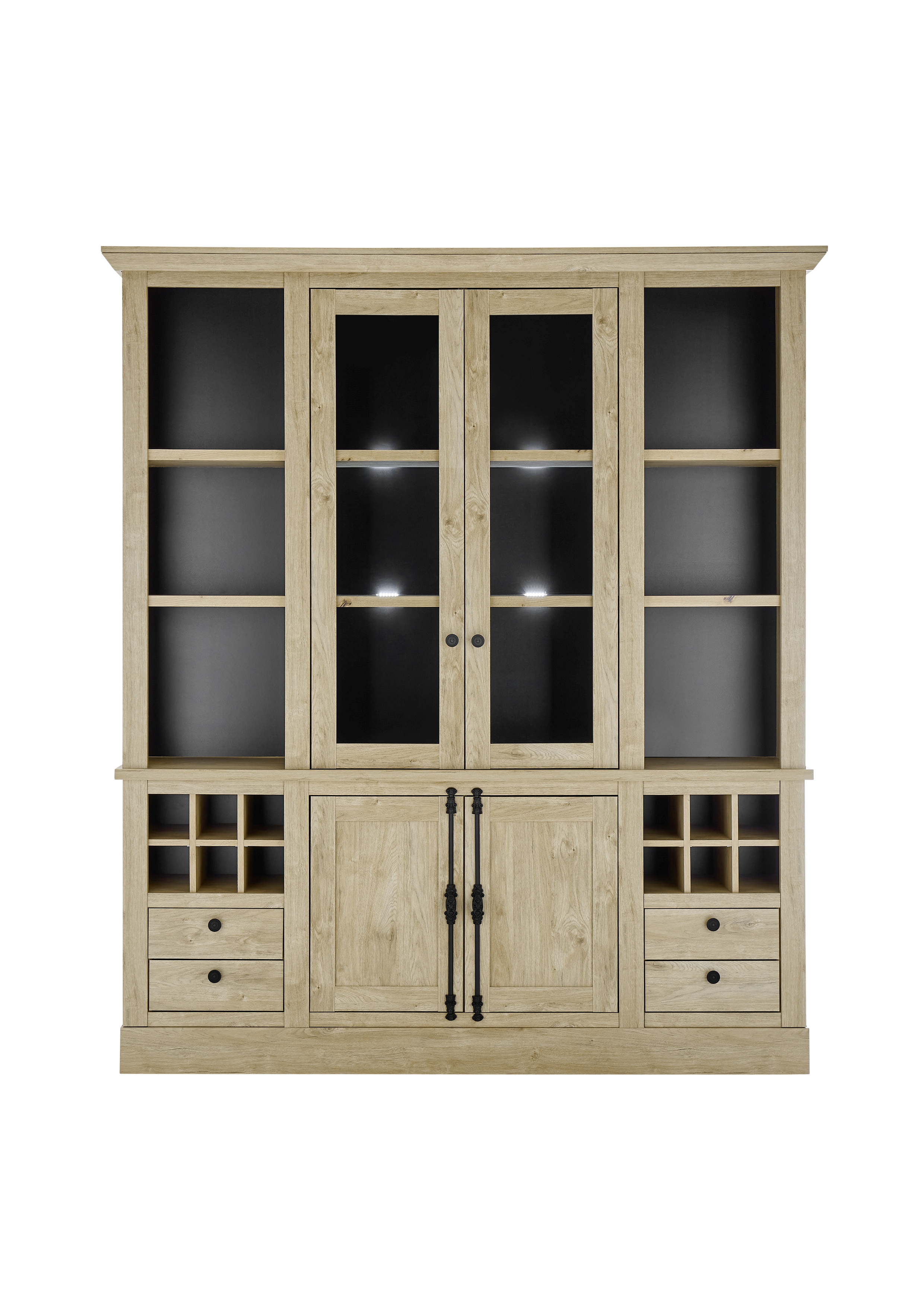 Bahut haut vitrine CORNWALL 58 Bahut haut vitrine CORNWALL 58