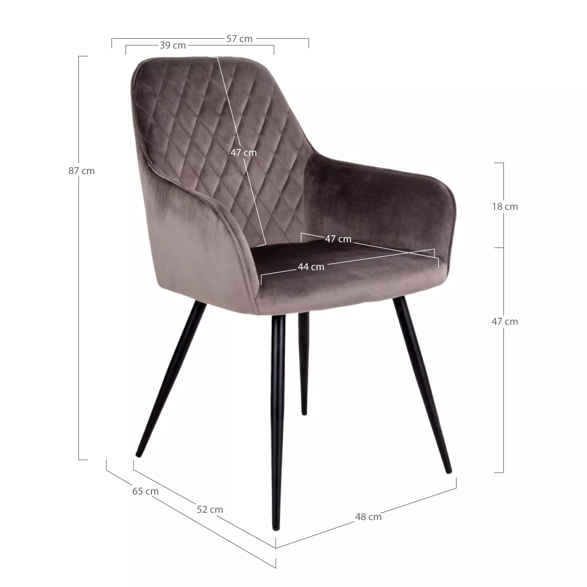 Lot de 2 chaises HARBO