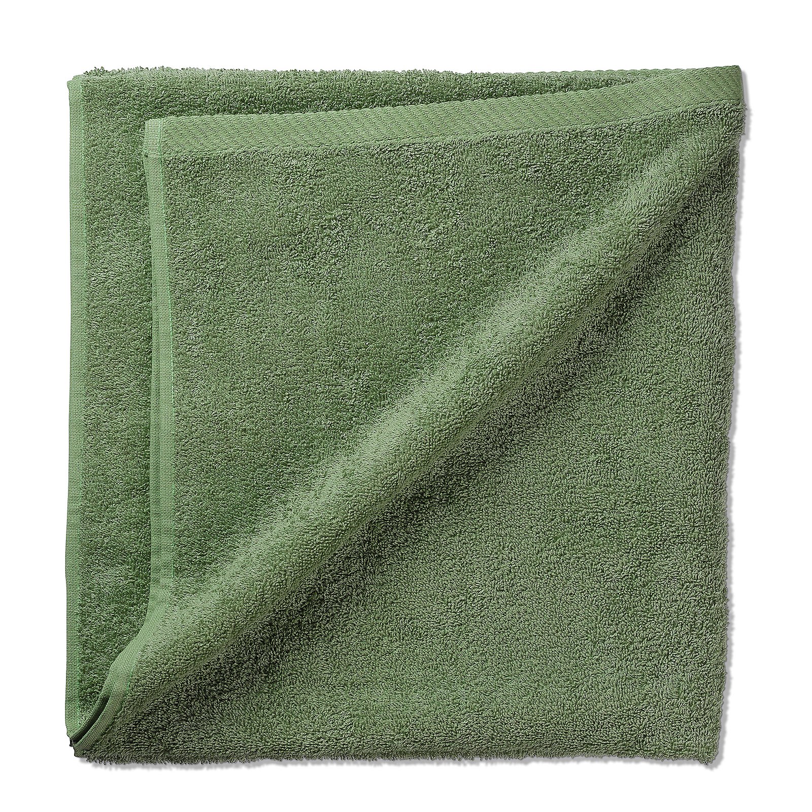 Serviette de bain vert mousse LADESSA Serviette de bain vert mousse LADESSA