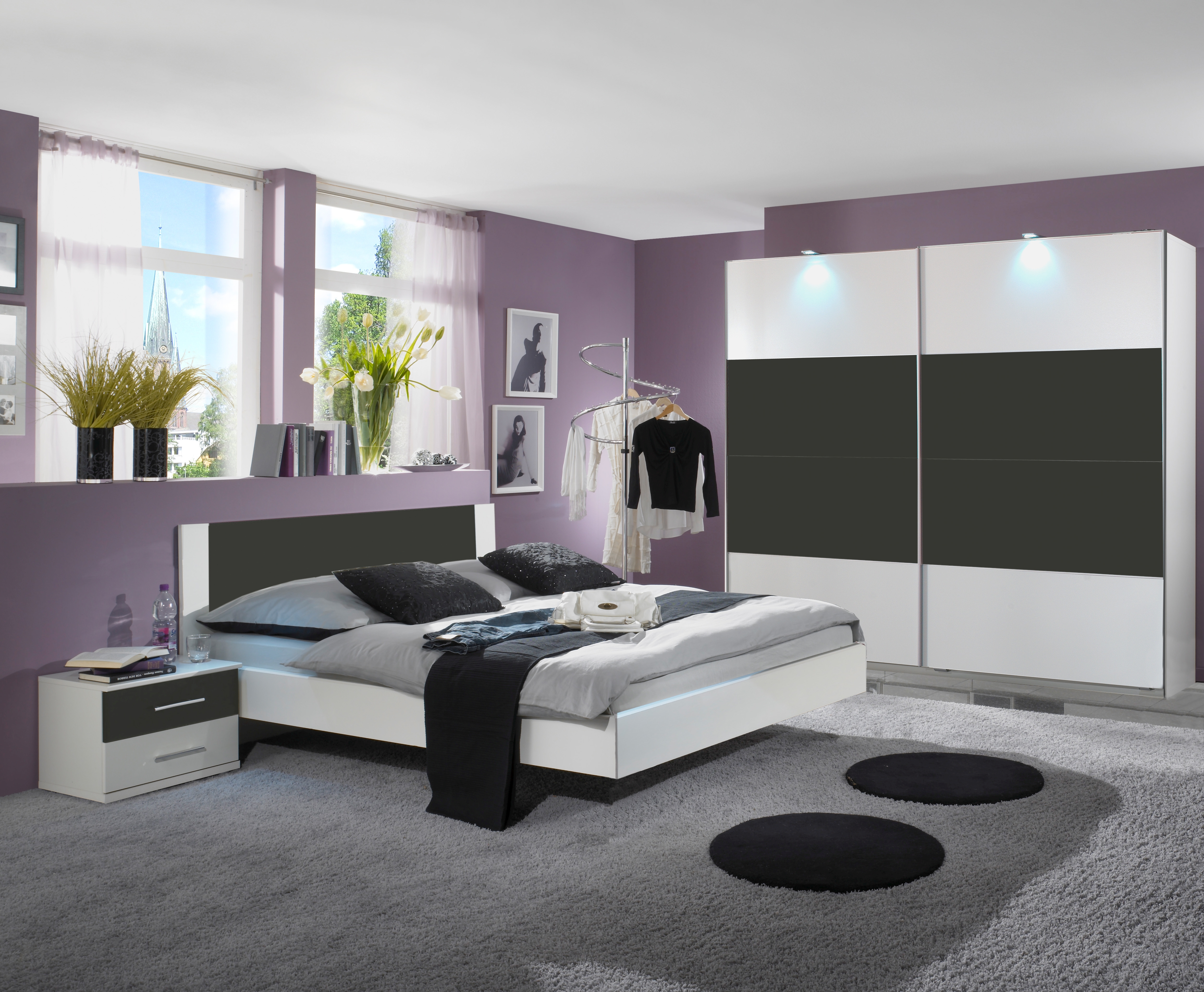 Chambre à coucher 4 éléments NORA Chambre à coucher 4 éléments NORA