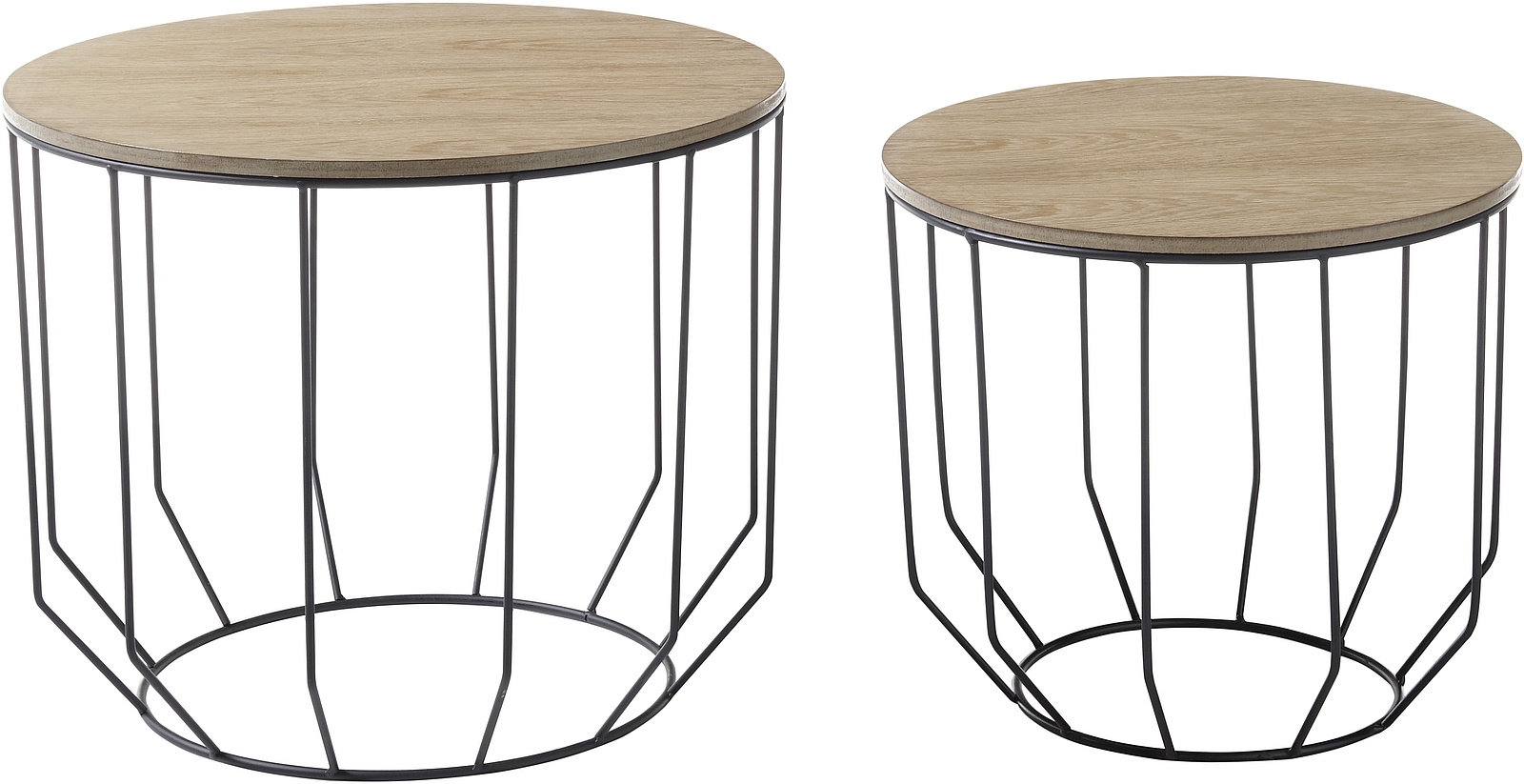 Lot de 2 tables basses HAITI