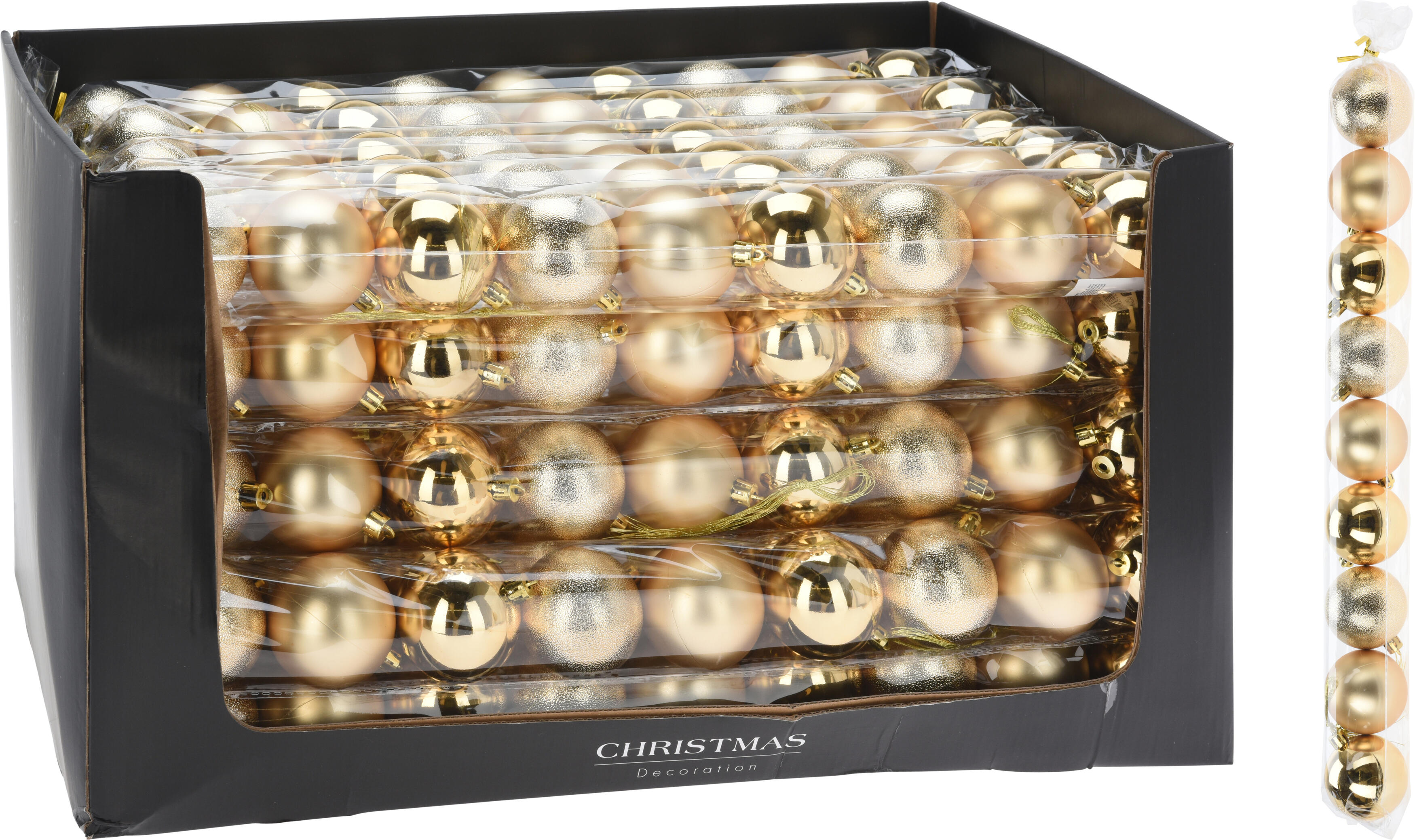Lot de 9 boules de Noël CHRISTMAS Lot de 9 boules de Noël CHRISTMAS