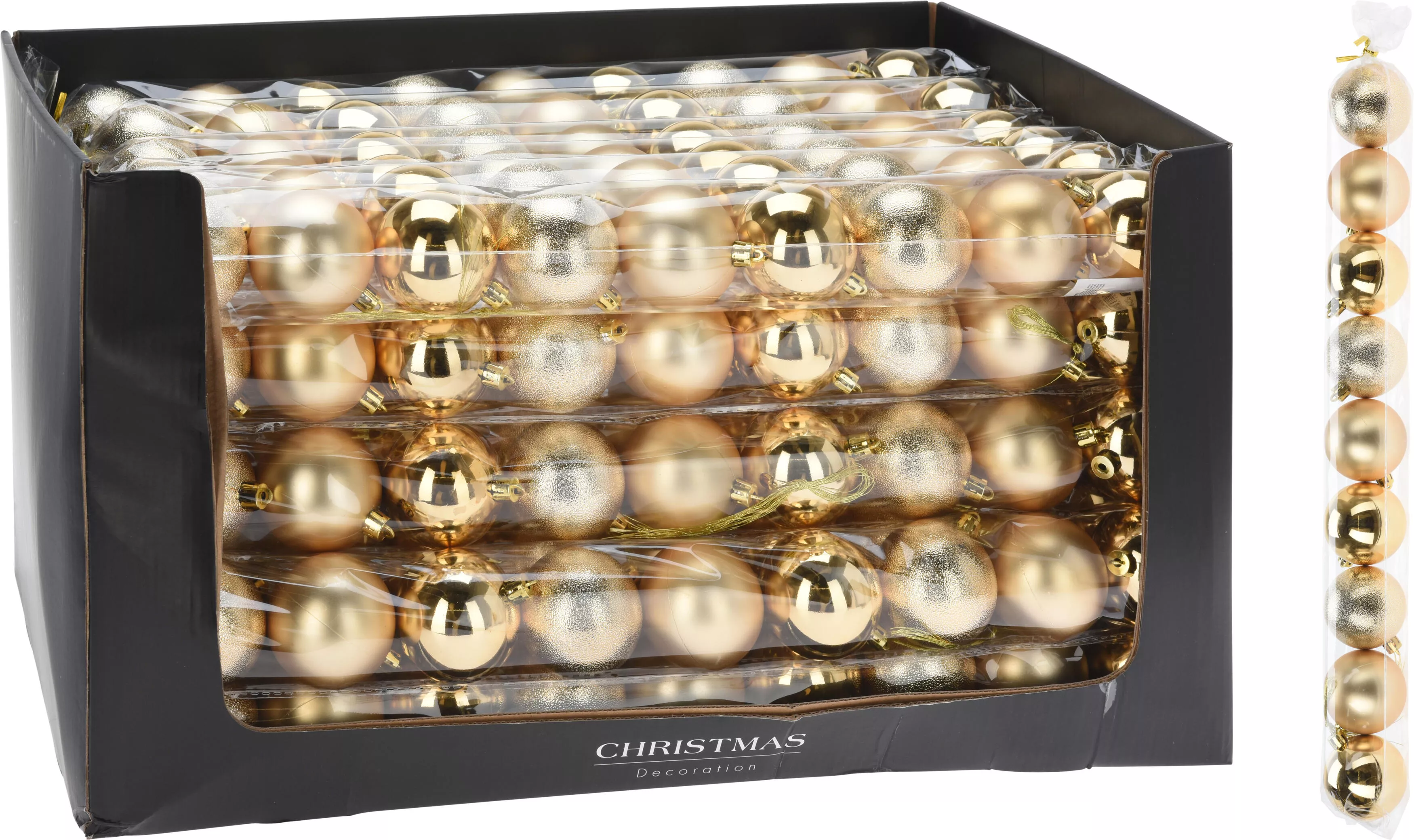 Lot de 9 boules de Noël CHRISTMAS
