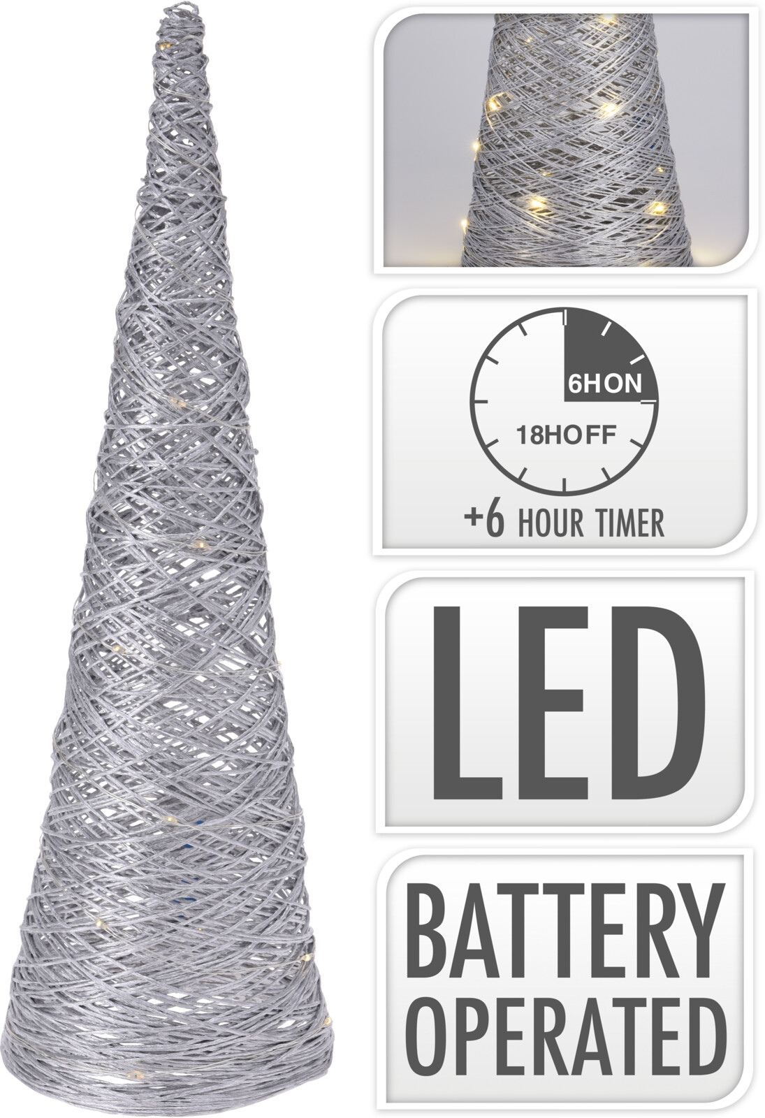 Décoration LED PYRAMIDE