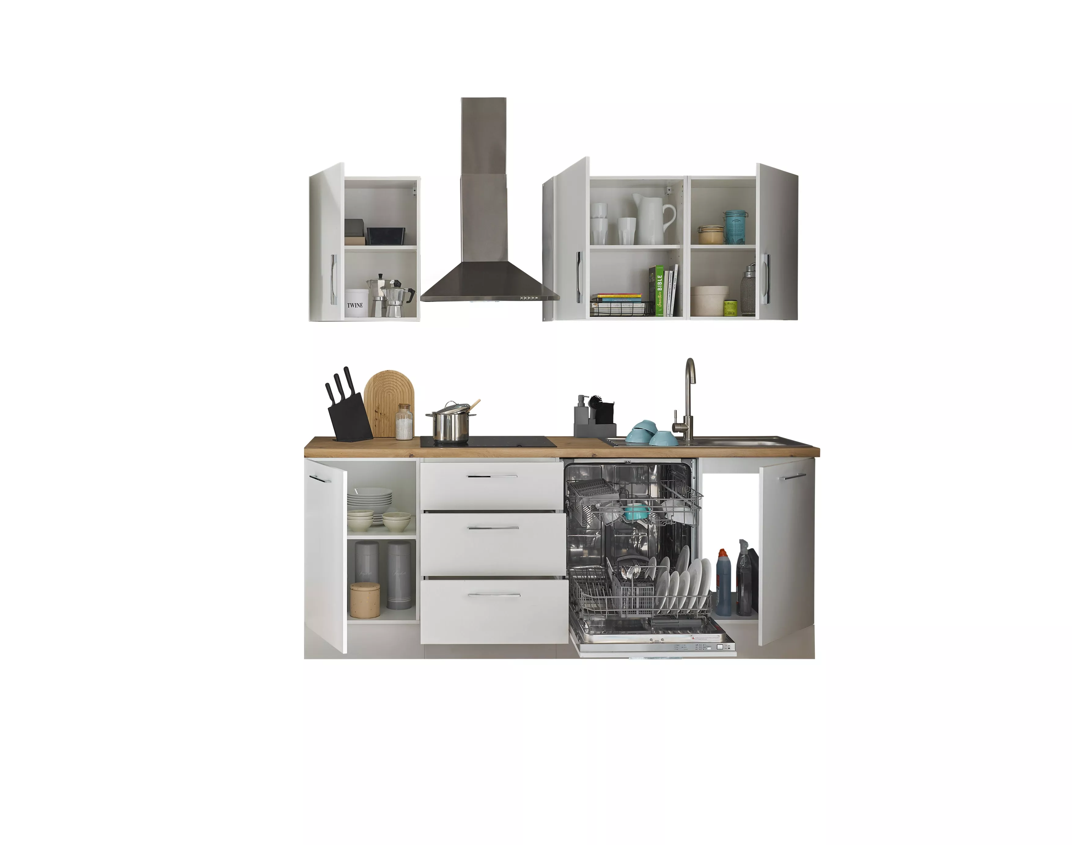 Küchenblock  TURIN ZB 220 white