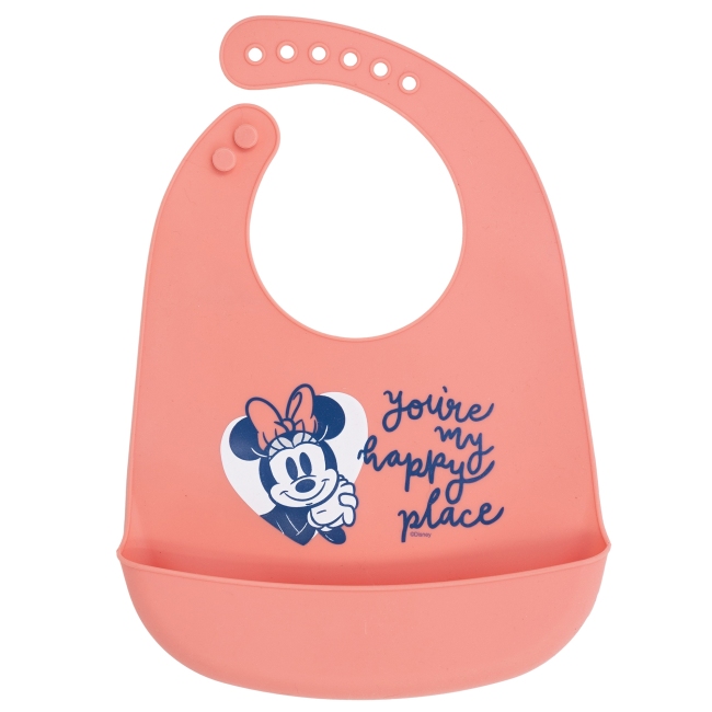 Bavoir en silicone Minnie Mouse BABY Bavoir en silicone Minnie Mouse BABY