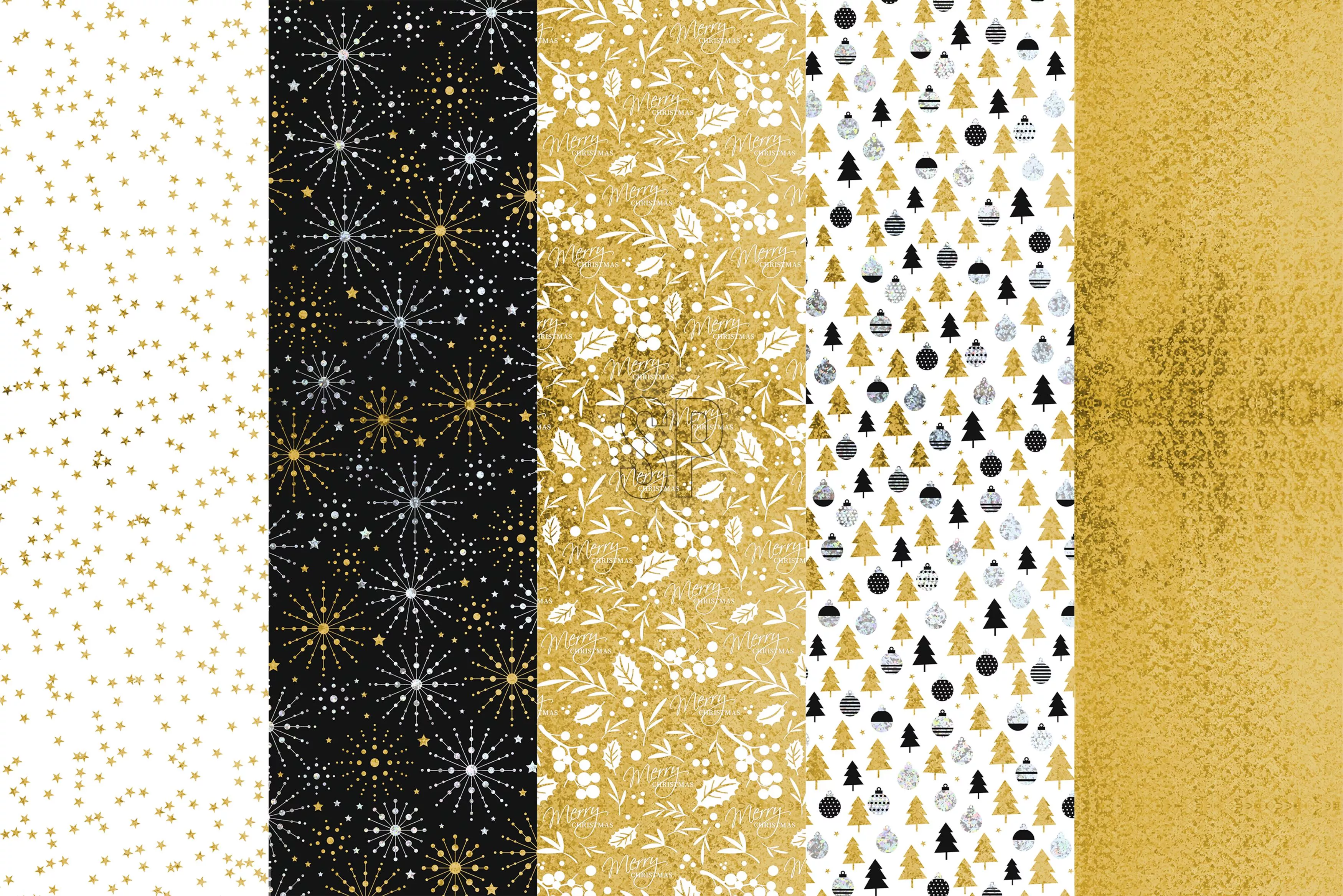 Rouleau de papier cadeau CHRISTMAS