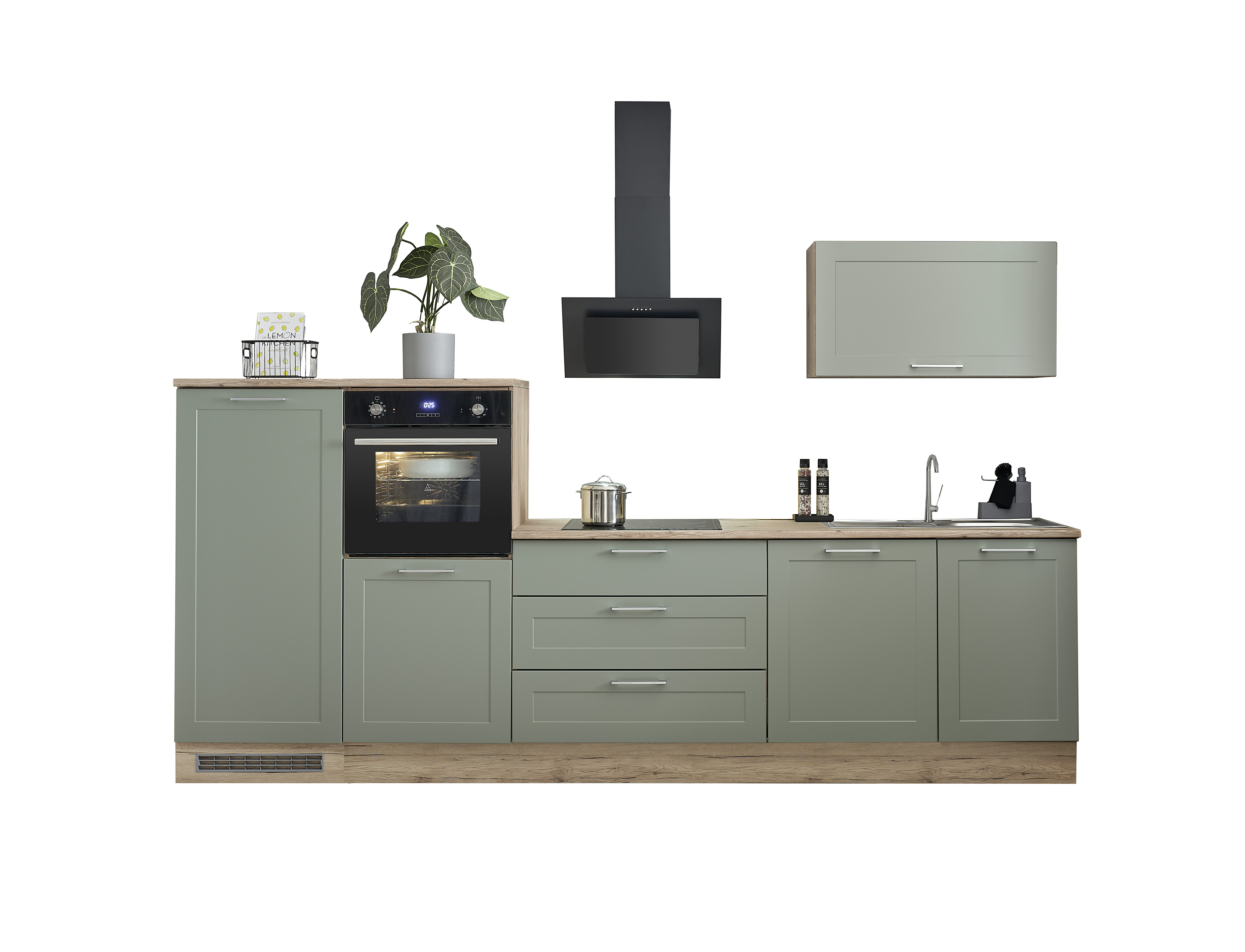 Bloc cuisine avec électroménager HASTINGS (bloc cuisine - meuble pour électroménager- meuble pour four) II