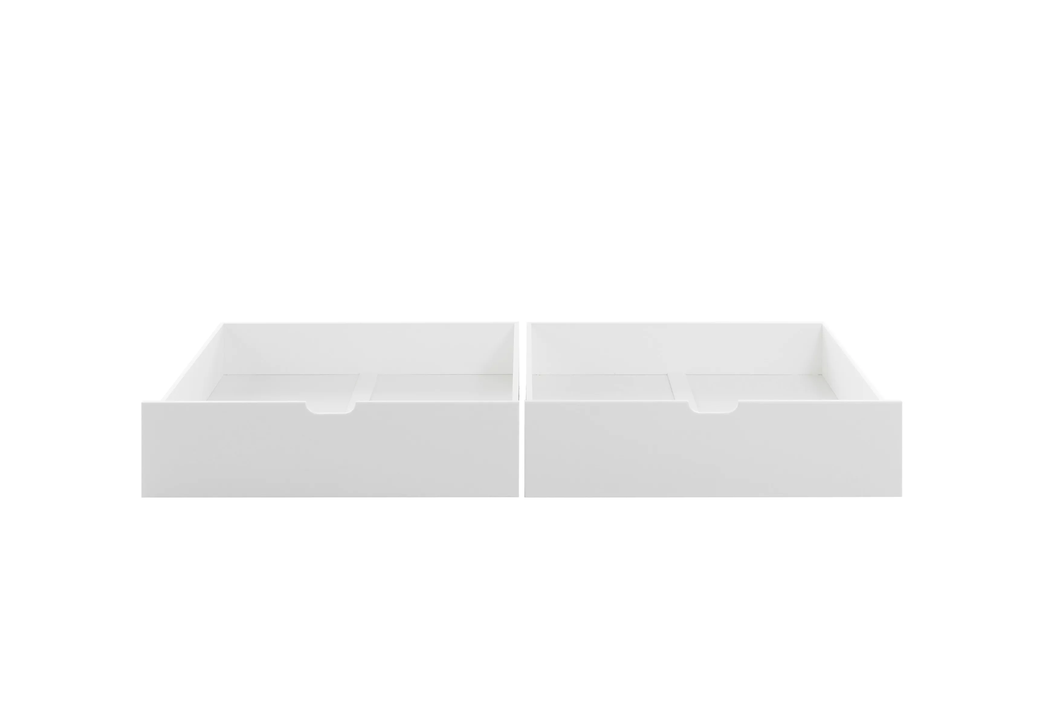 Lot de 2 tiroirs de lit EDDI