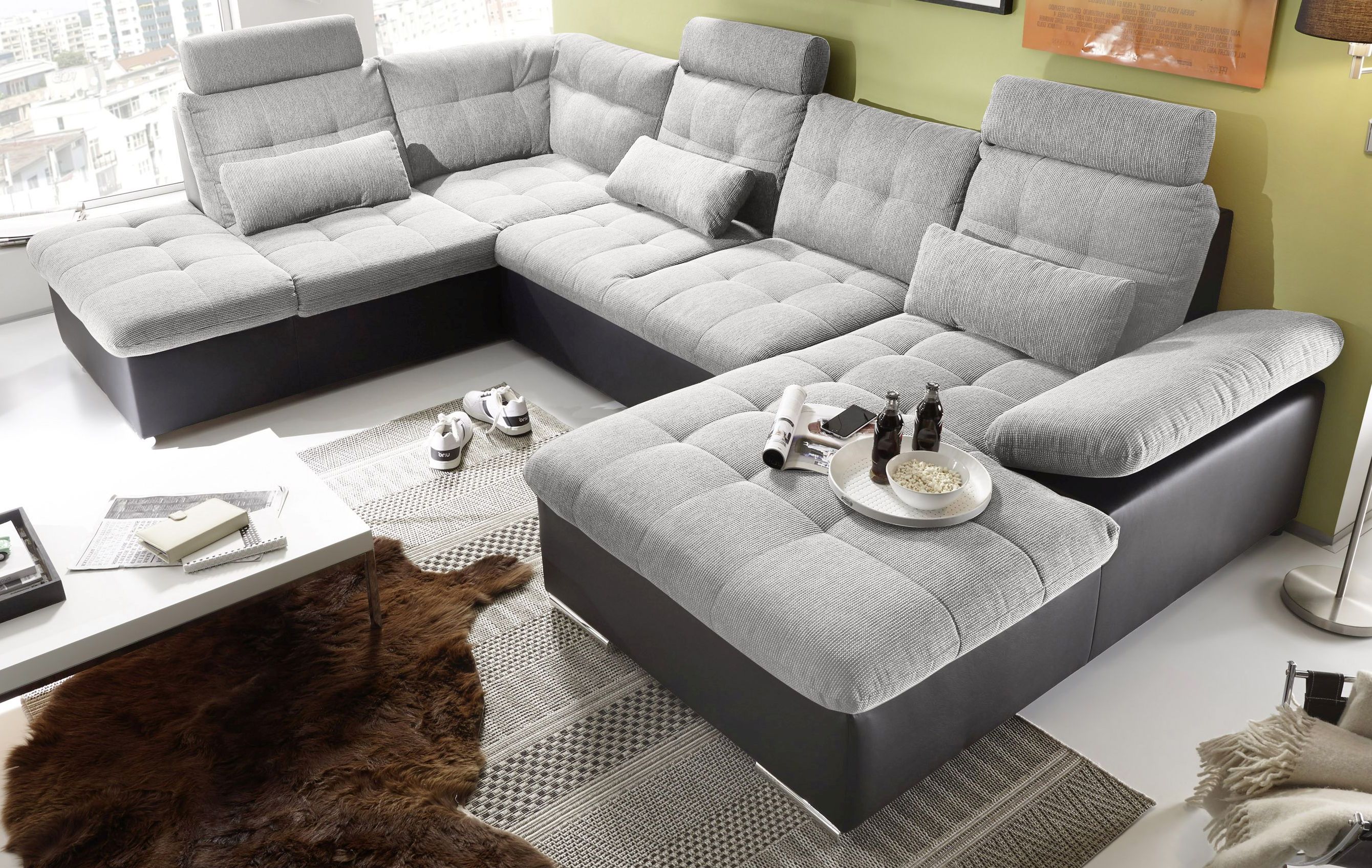 Canapé en U convertible JAKARTA Canapé en U convertible JAKARTA