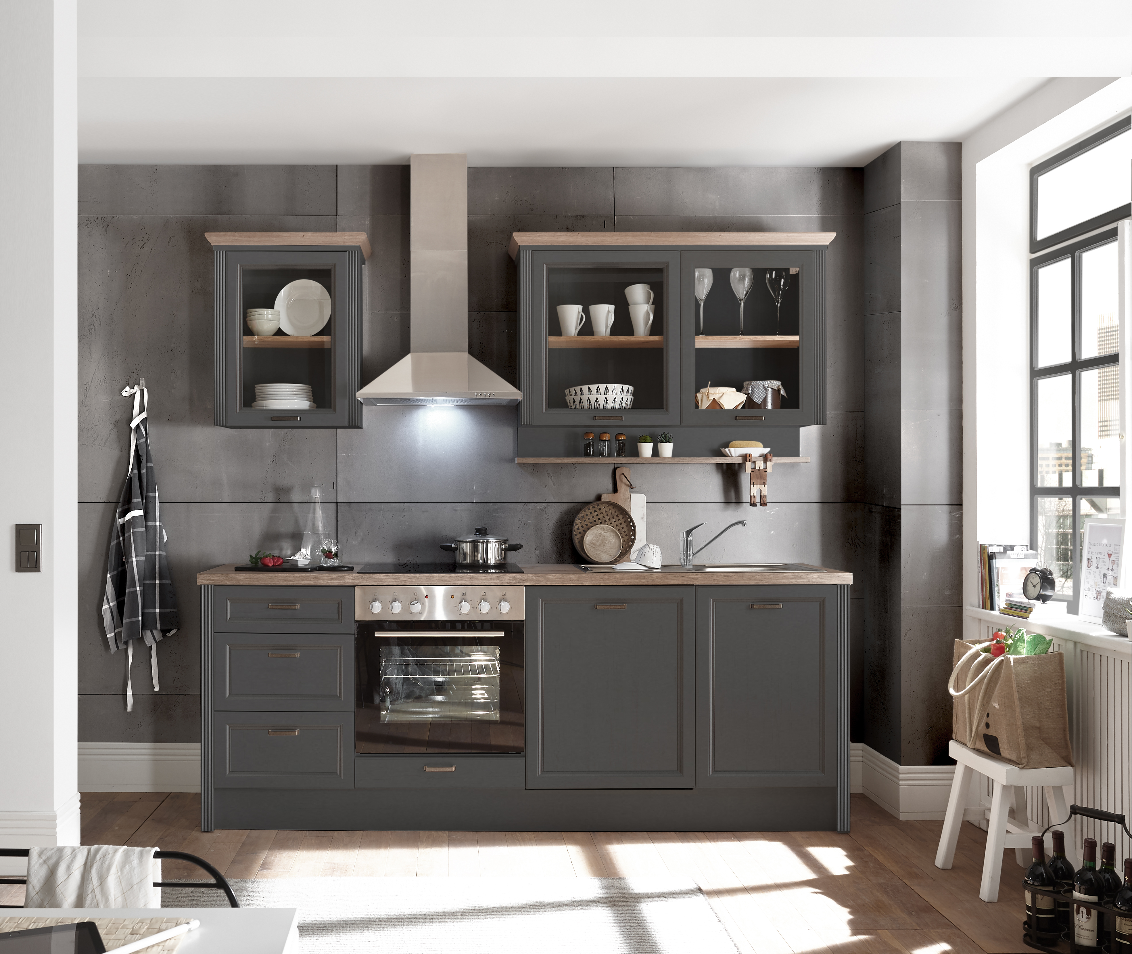 Bloc cuisine avec électroménager JASMIN I Bloc cuisine avec électroménager JASMIN I