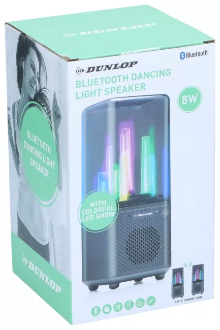 Enceinte avec lumière LED  DUNLOP