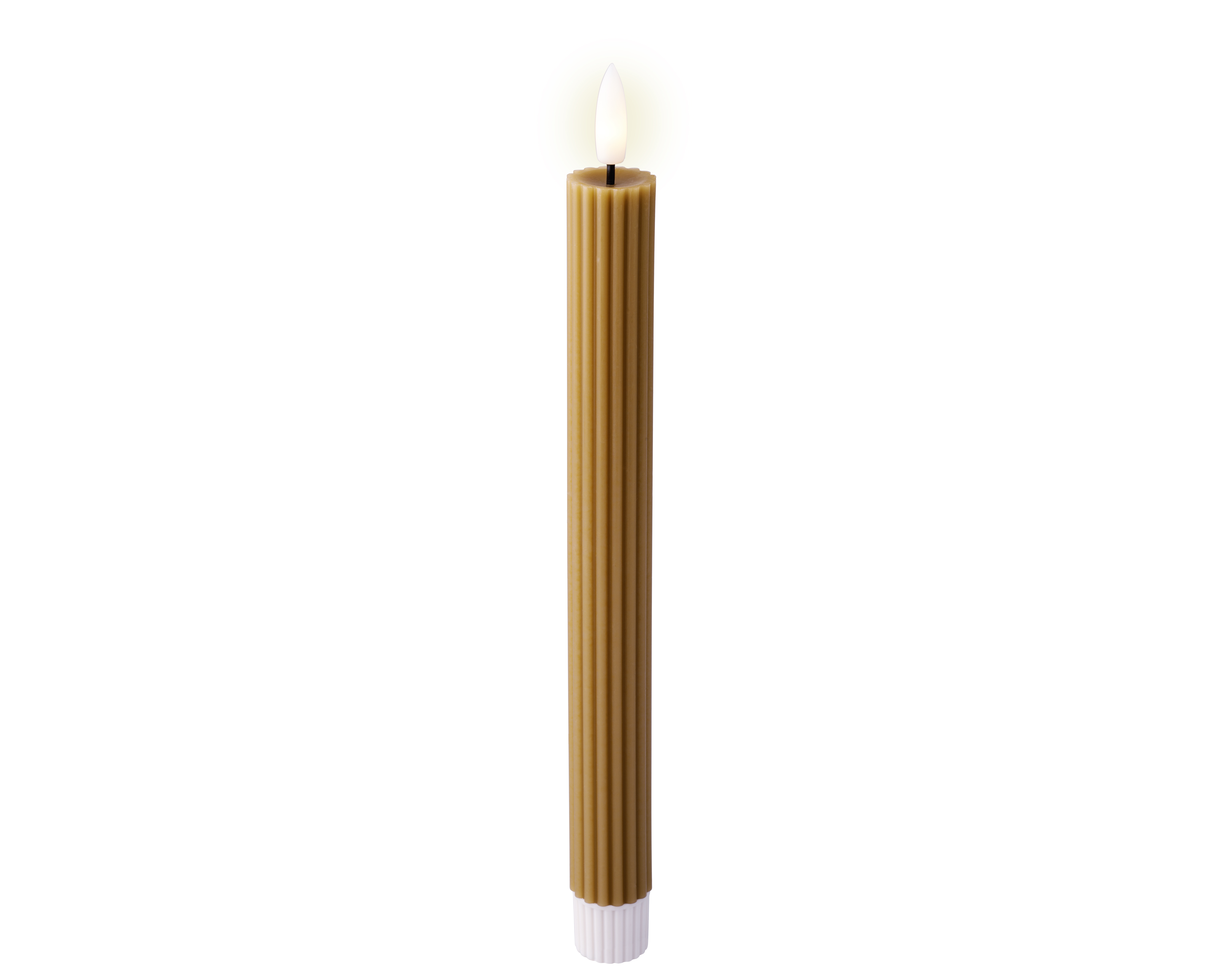 Lot de 2 chandelles LED en cire  STRIPE Lot de 2 chandelles LED en cire  STRIPE
