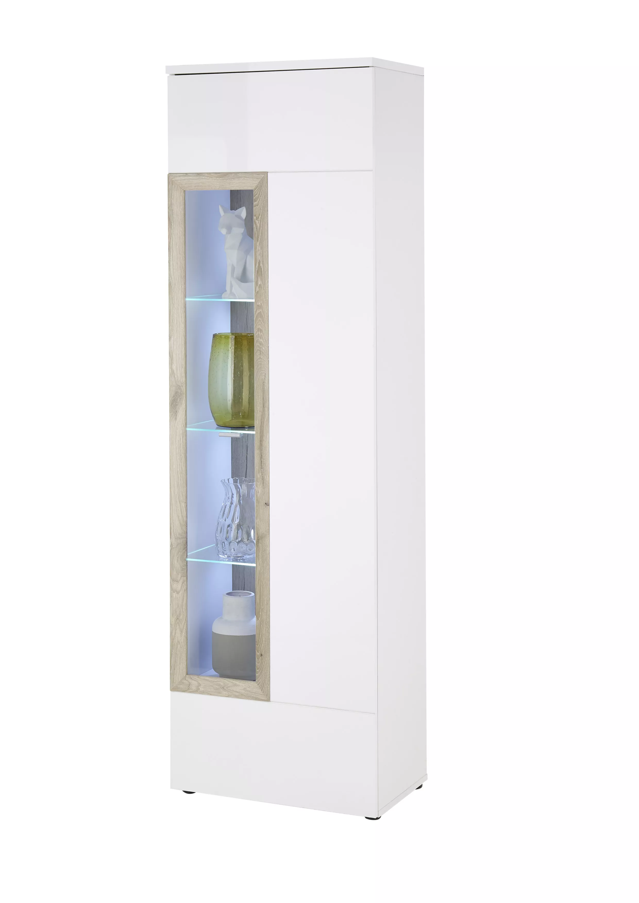 Meuble vitrine avec éclairage BRÜNN