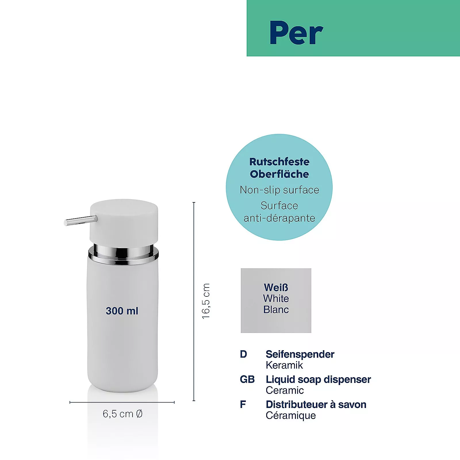 Distributeur à savon PER