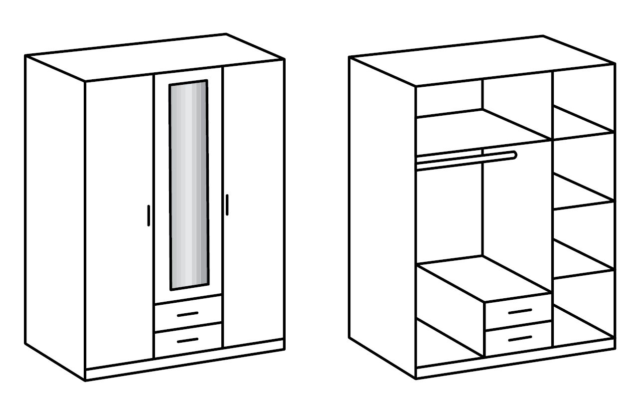 Armoire à vêtements BOTTROP