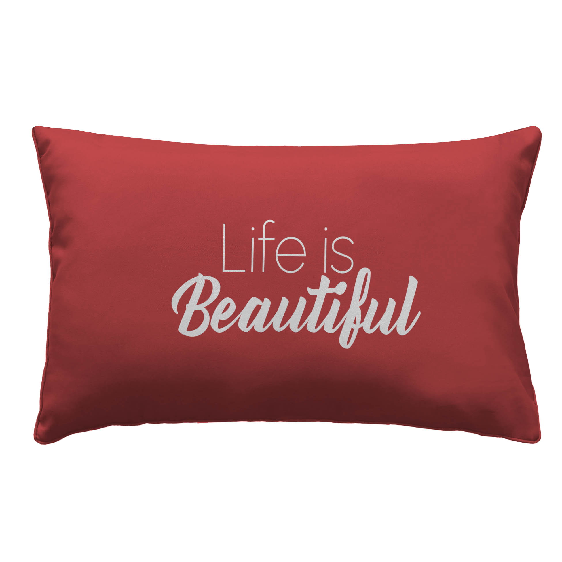 Coussin décoratif Life is Beautiful OUTDOOR