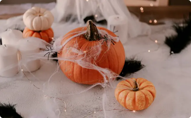 Décorations d'automne effrayantes pour Halloween Décorations d'automne effrayantes pour Halloween