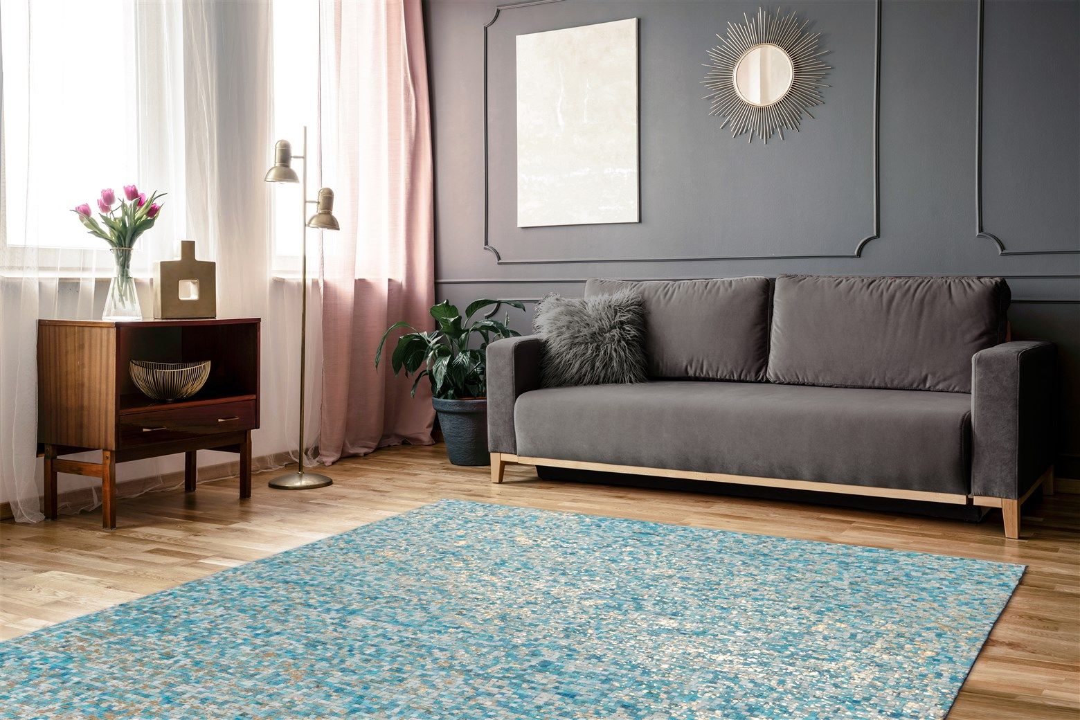 Tapis en cuir FINISH 100