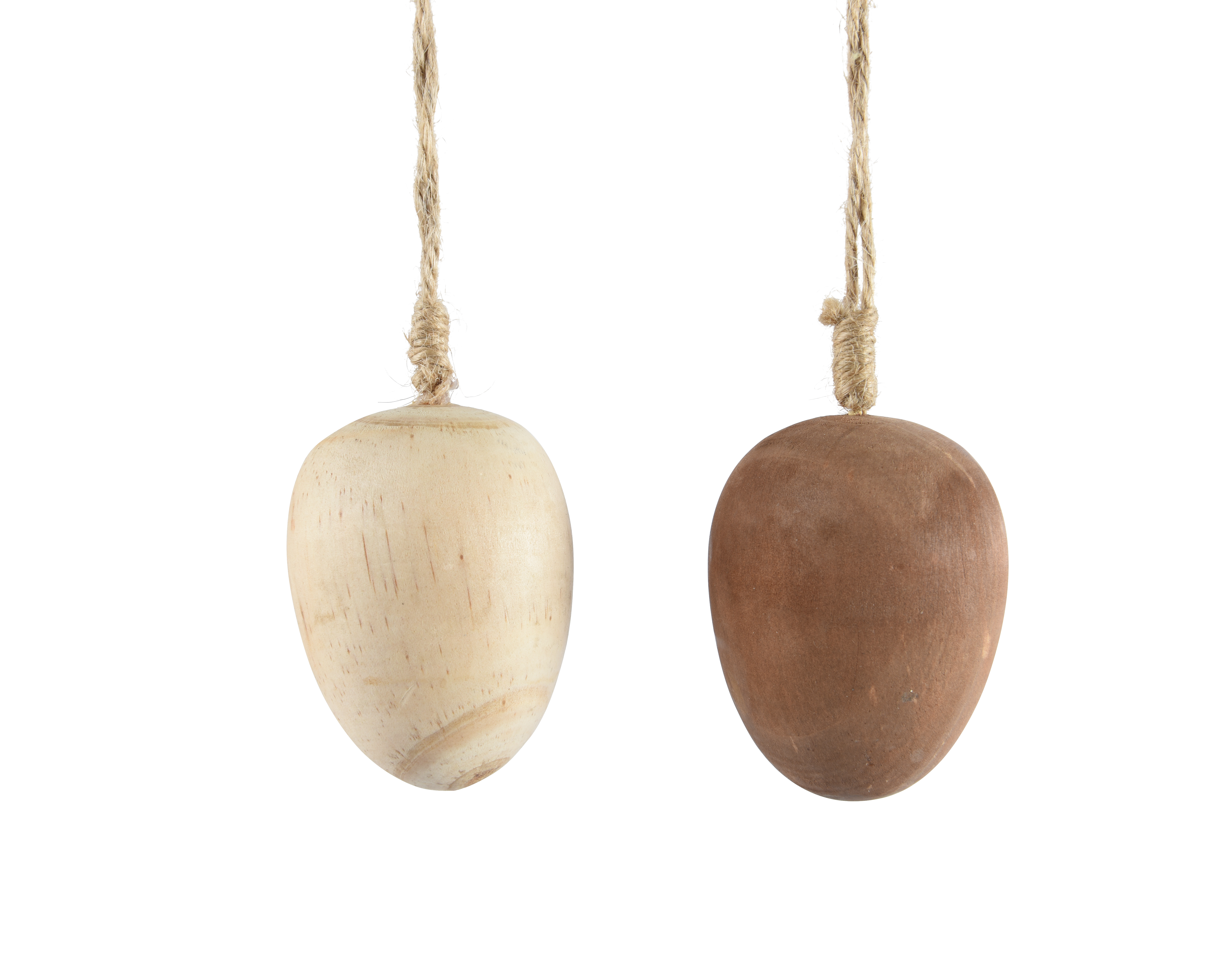 Œuf en bois de pin à suspendre EASTER