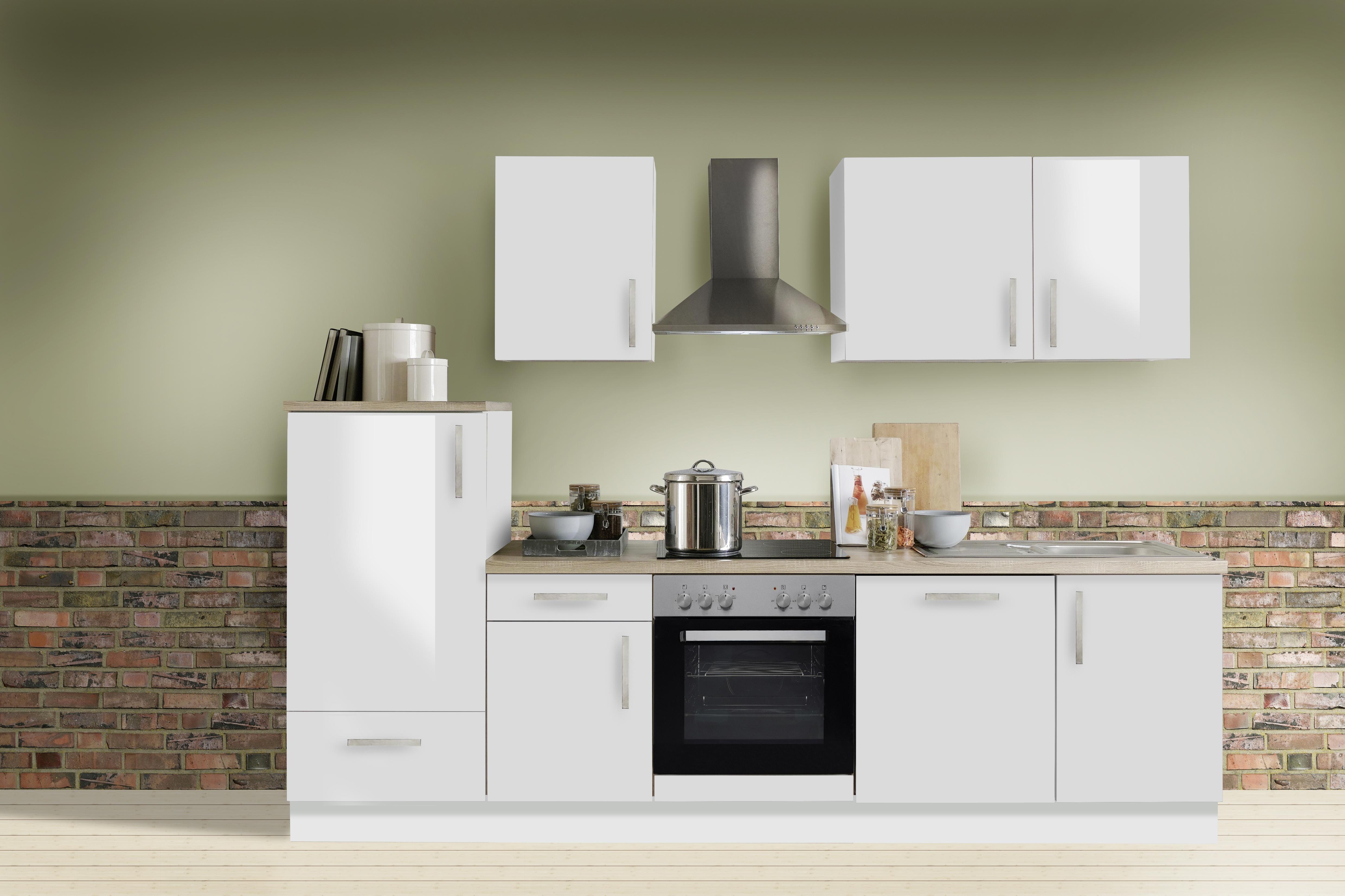 Bloc cuisine avec électroménager GALATI Bloc cuisine avec électroménager GALATI