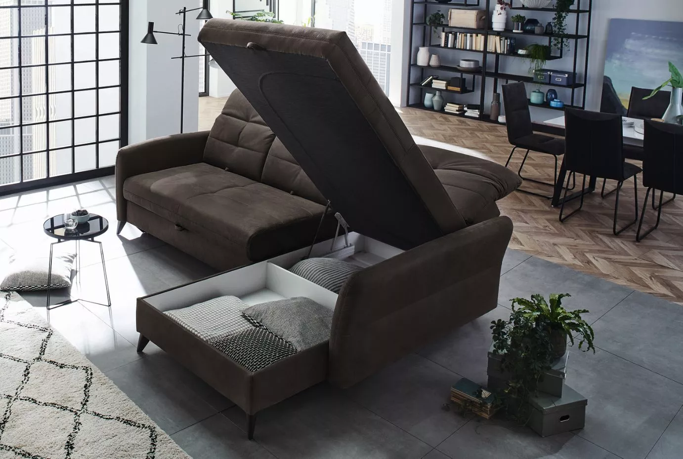 Canapé d'angle convertible LOFT