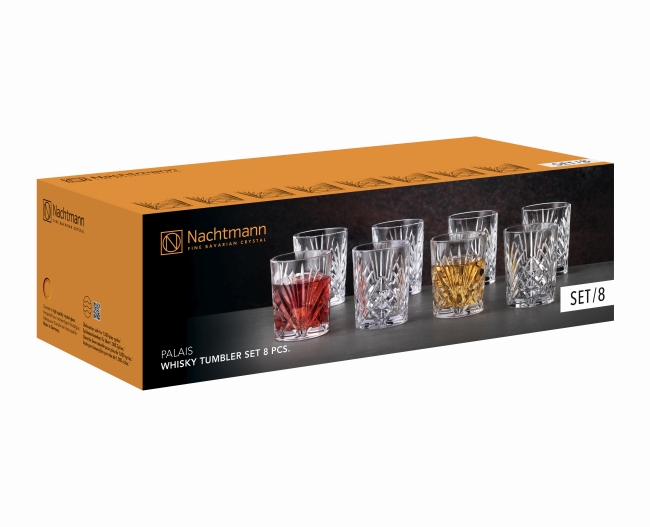 Lot de 8 verres à whisky PALAIS Lot de 8 verres à whisky PALAIS