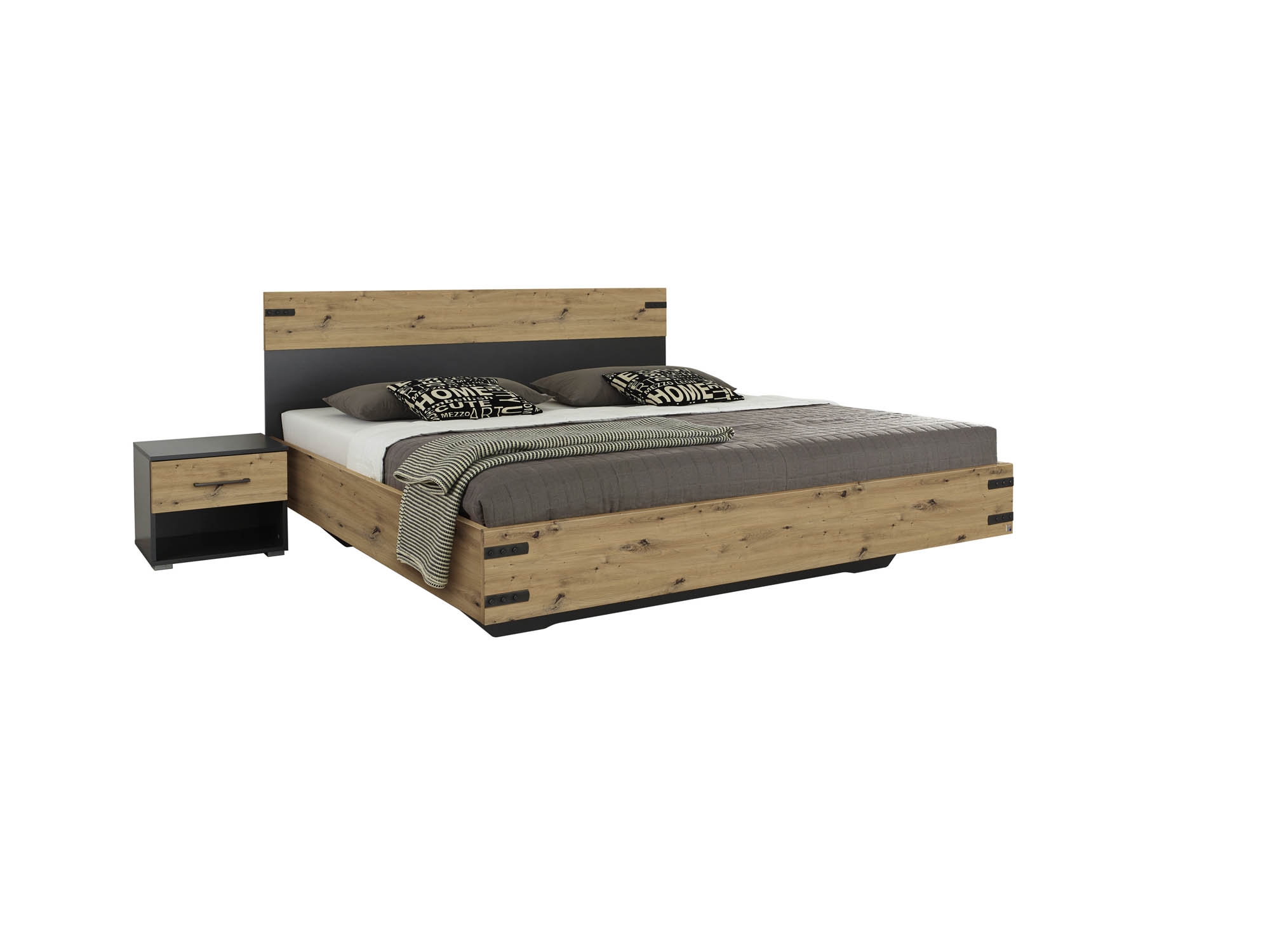 Lit avec chevets NEVADA Lit avec chevets NEVADA