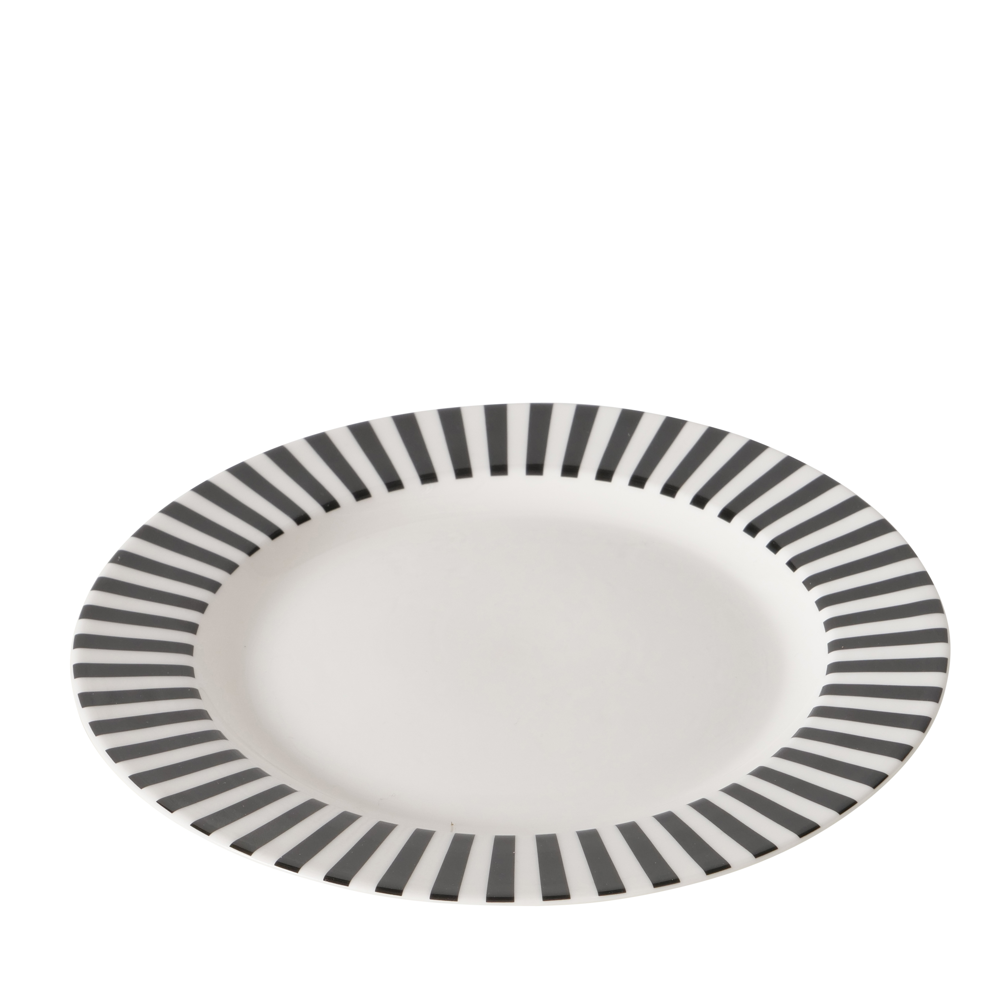 Assiette rayures 20cm SOHO Assiette rayures 20cm SOHO
