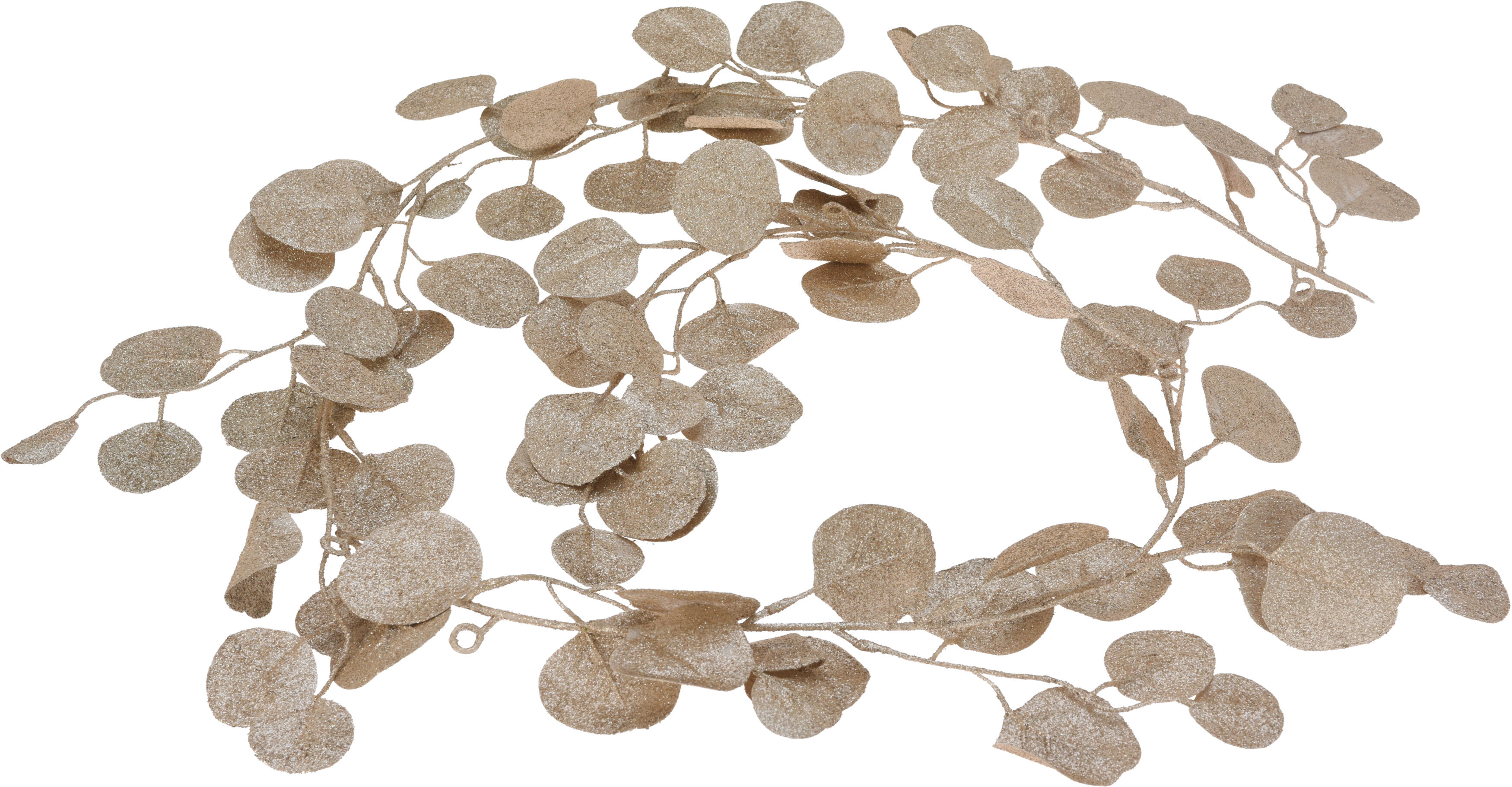 Guirlande feuilles à paillettes CHRISTMAS