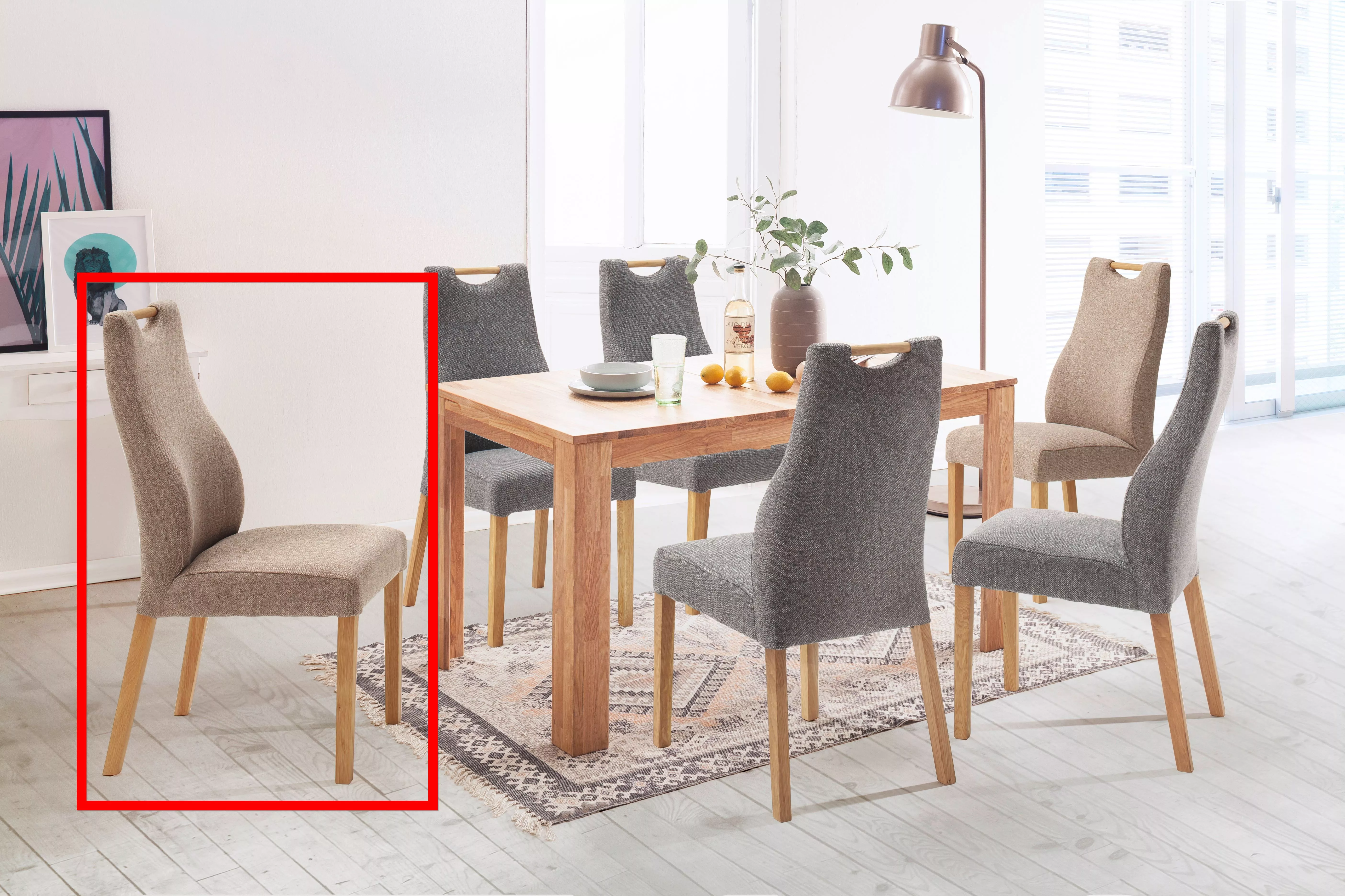 Lot de 2 chaises NAILA