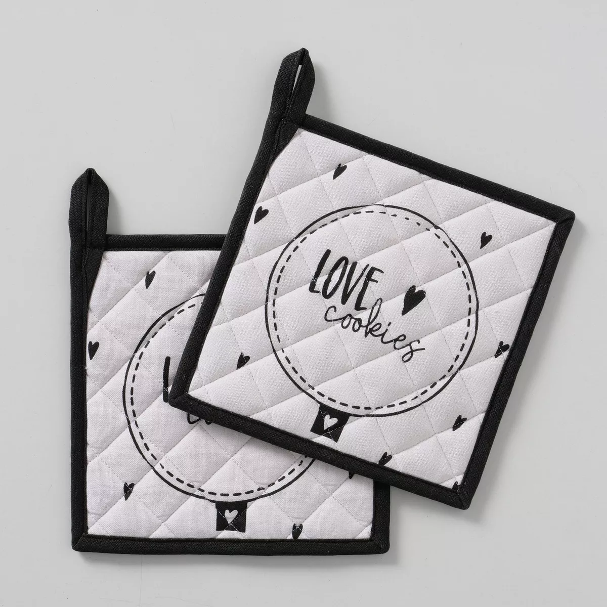 Lot de 2 maniques COOKIES