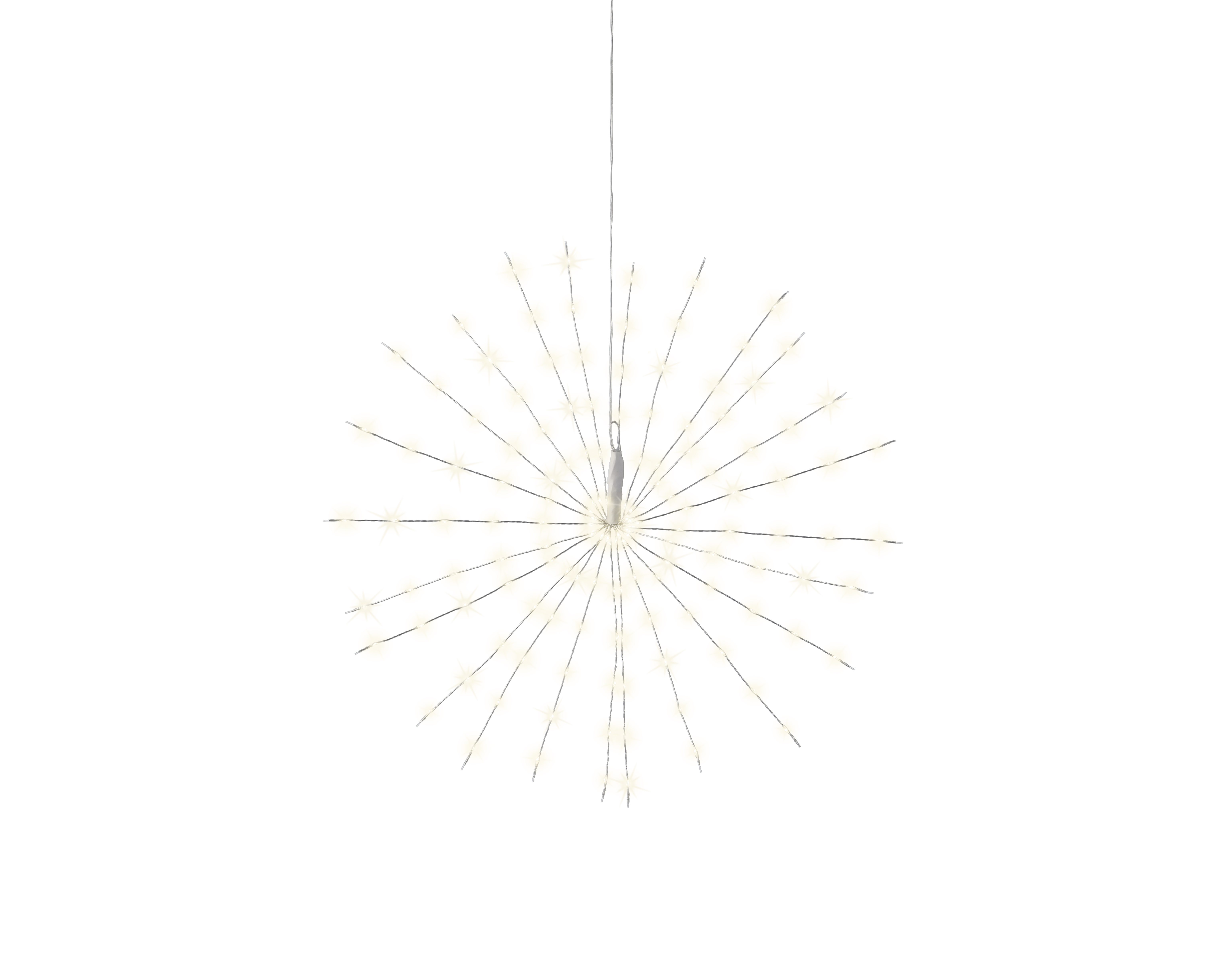 Objet LED 55 cm à suspendre ton blanc chaud POLARSTERN