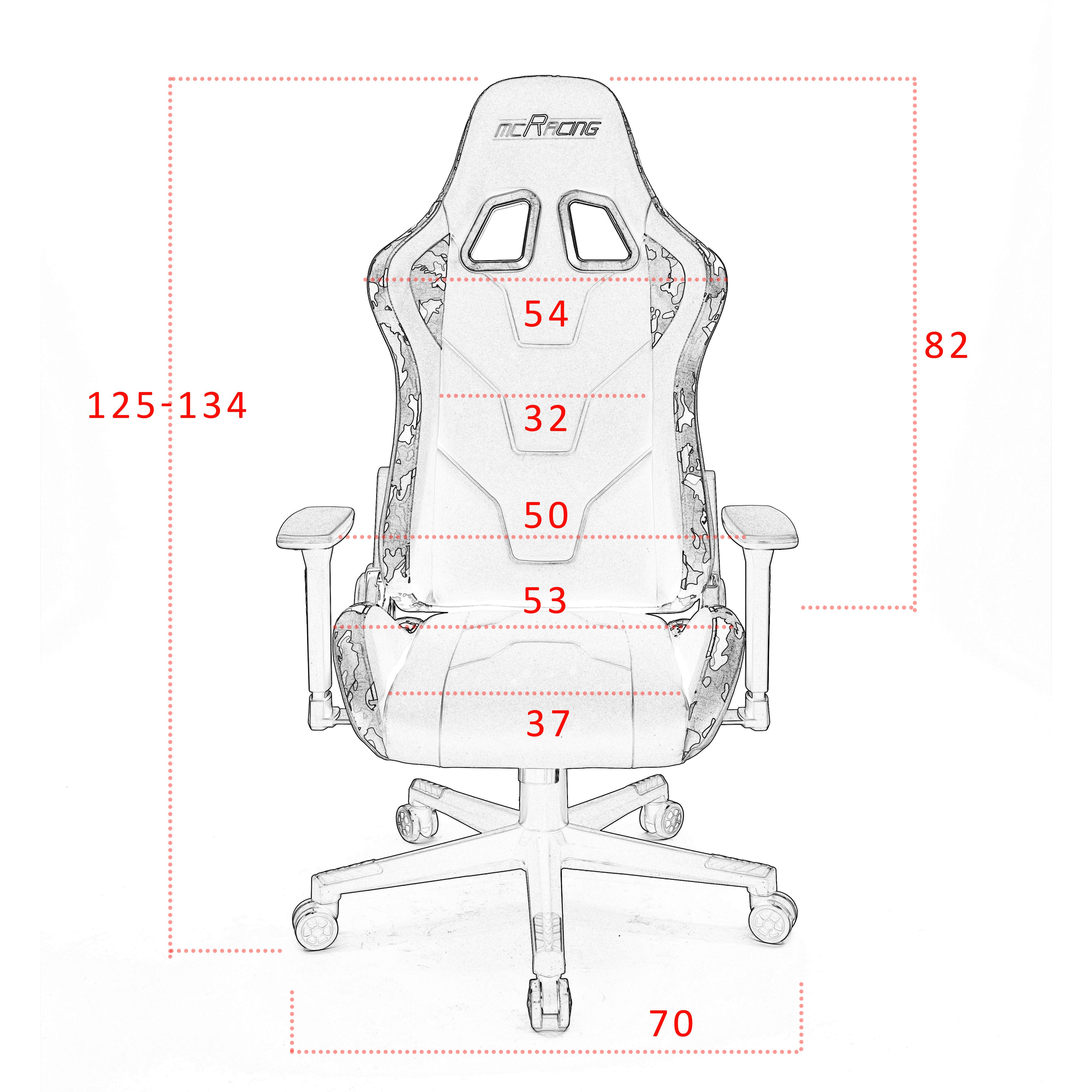 Chaise gaming MCRACING N51