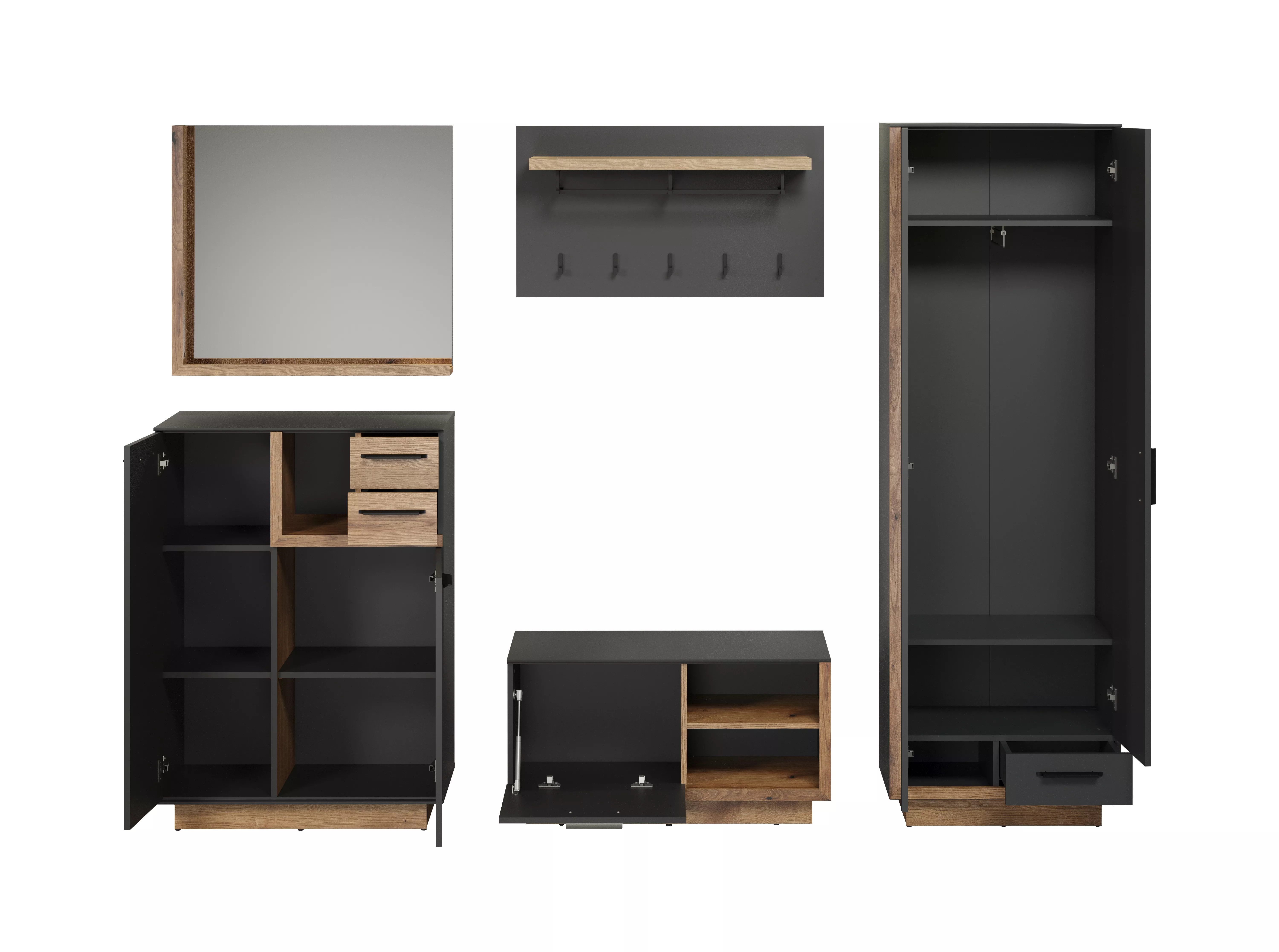 Vestiaire combiné 5 éléments SYNNAX