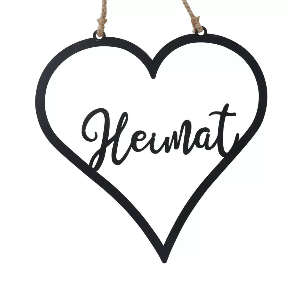 Décoration à suspendre coeur HEIMAT