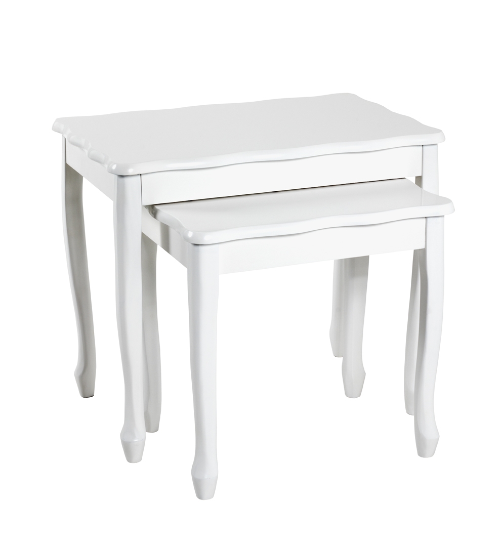 Lot de 2 tables d'appoint 19388