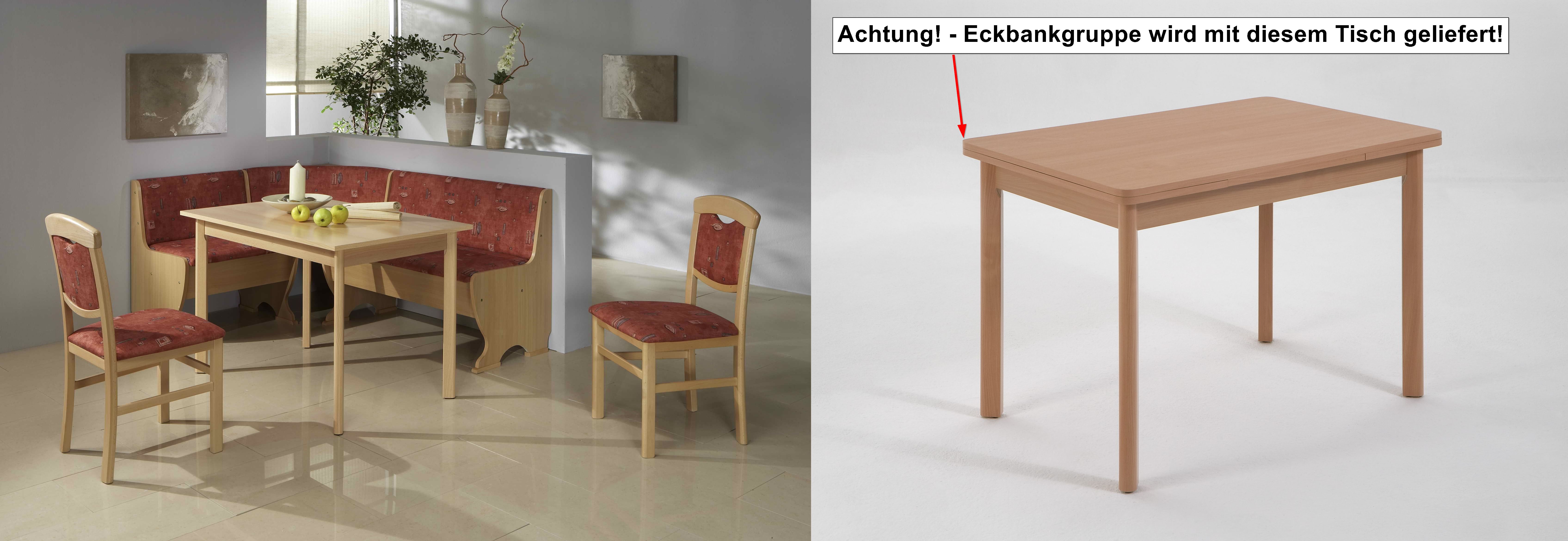 Banquette d'angle avec coffre POLLE
