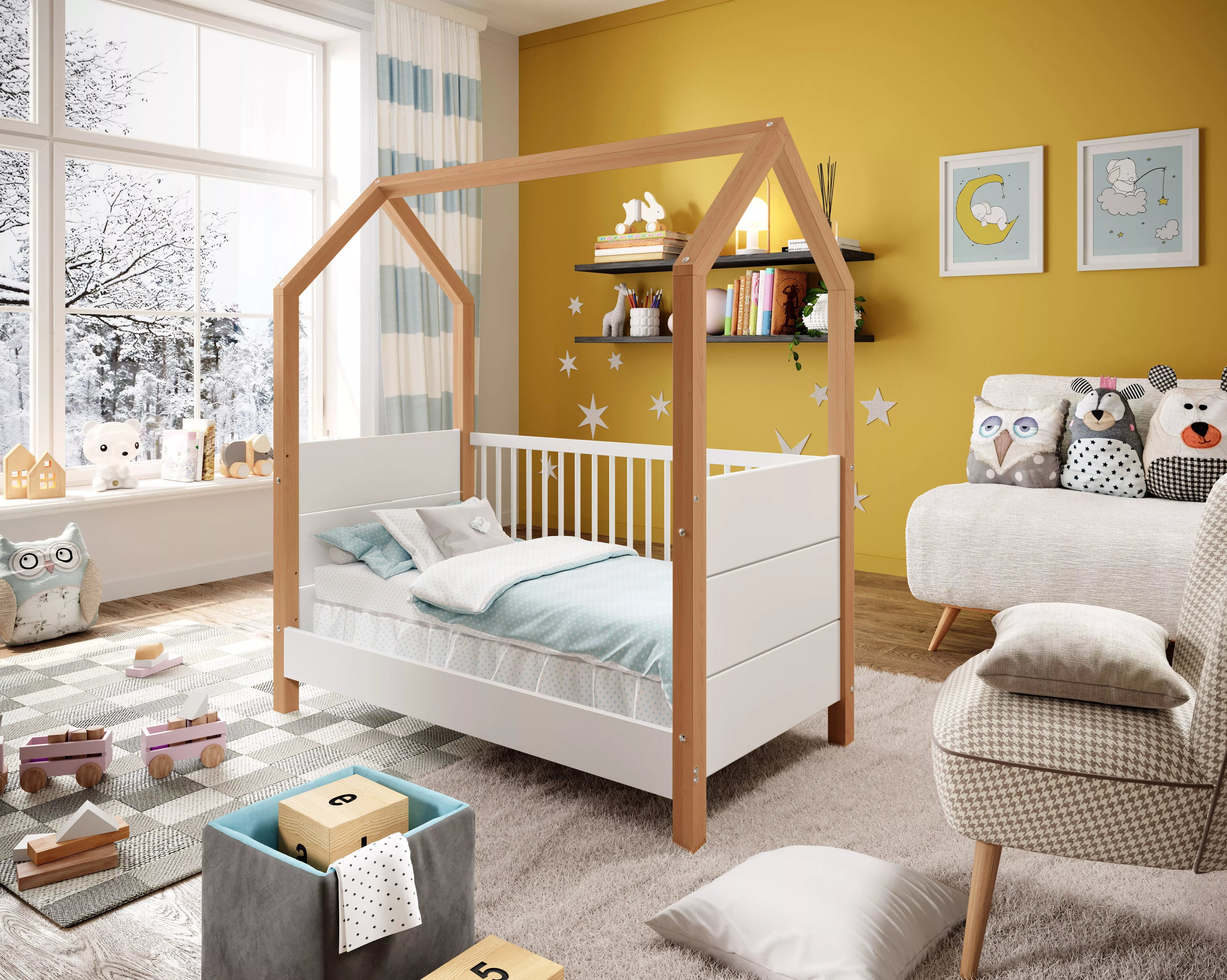 Lit de bébé HOUSE