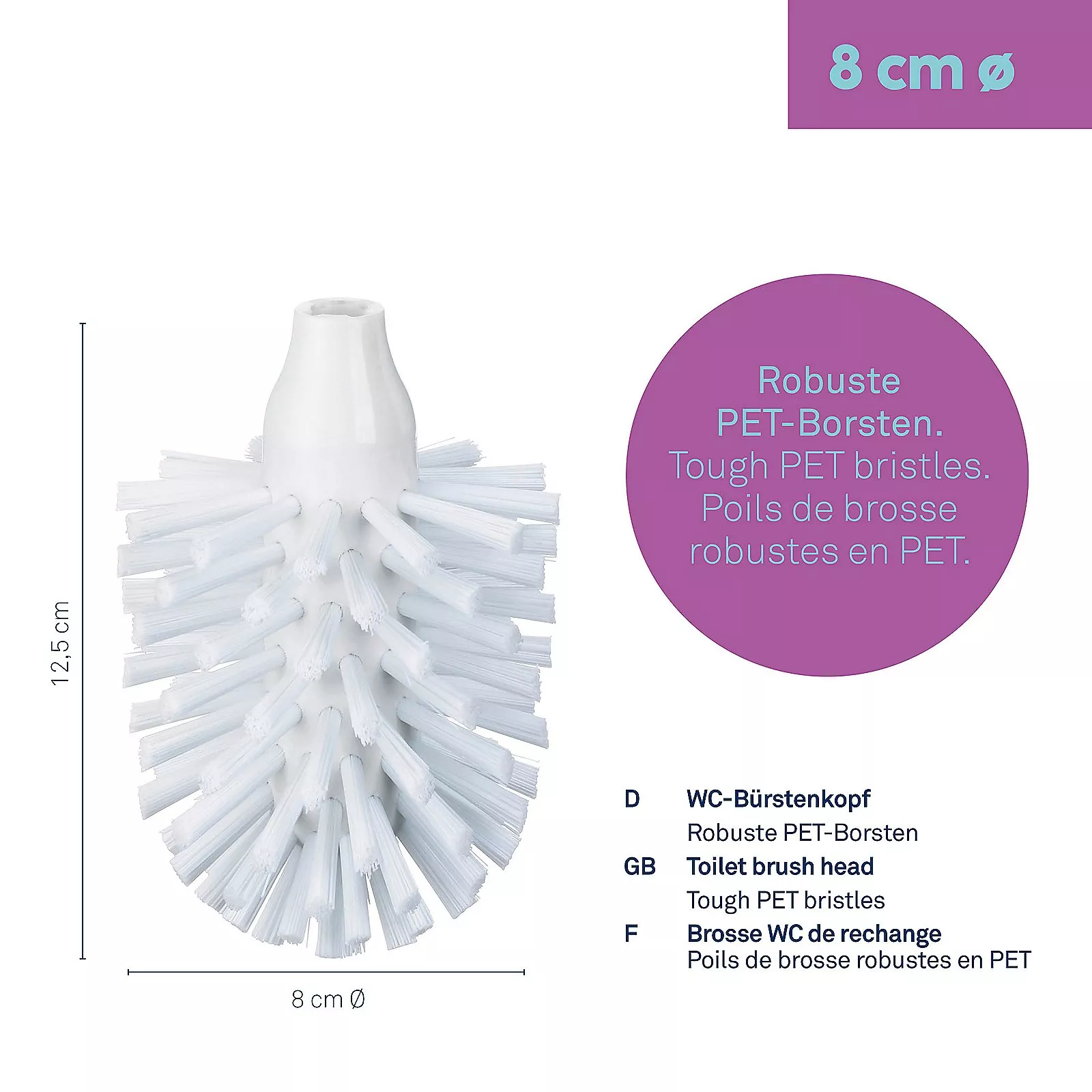 Tête de brosse WC LA BROSSE