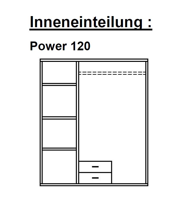 Armoire à portes battantes POWER