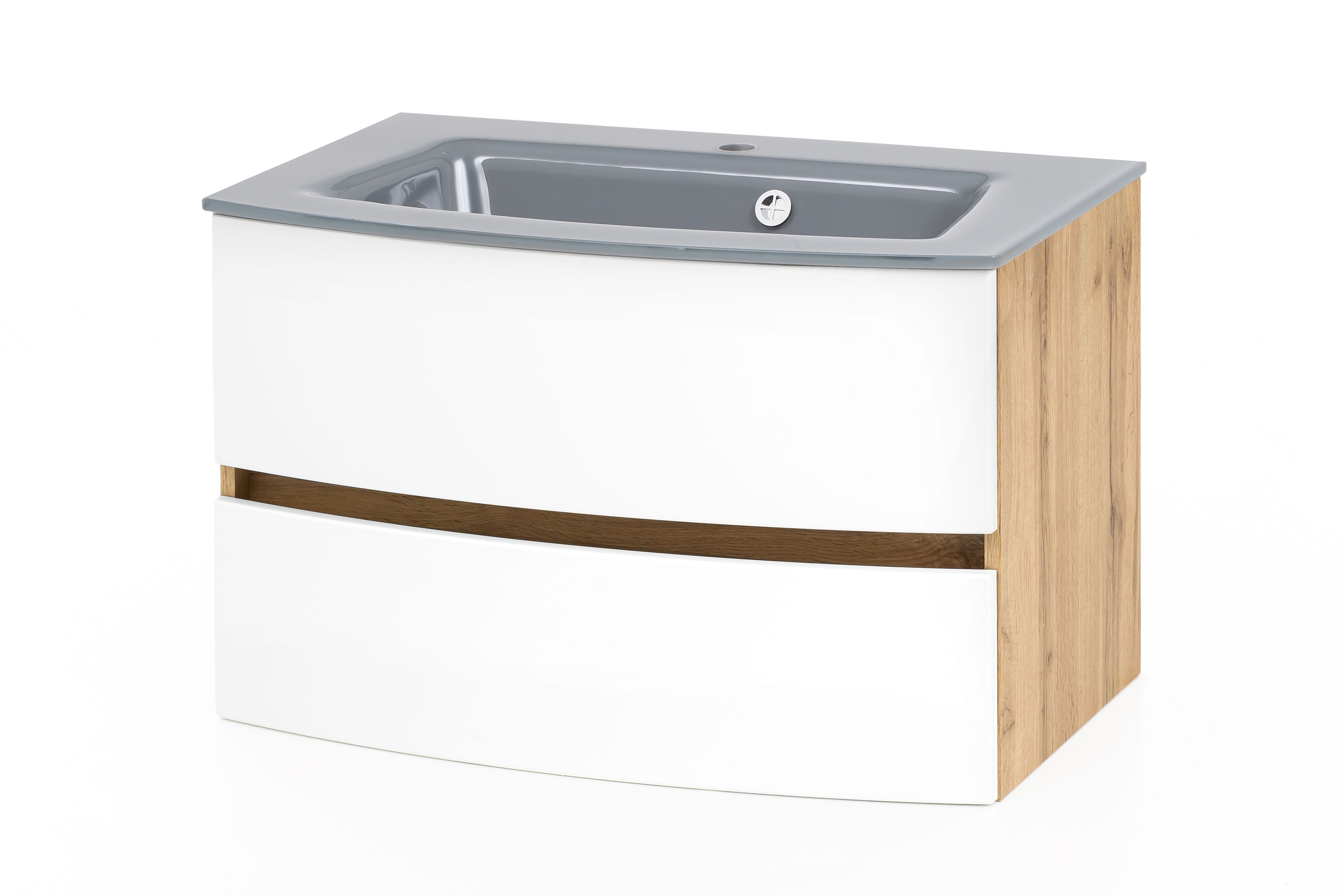 Meuble sous vasque avec vasque KOPENHAGEN Meuble sous vasque avec vasque KOPENHAGEN