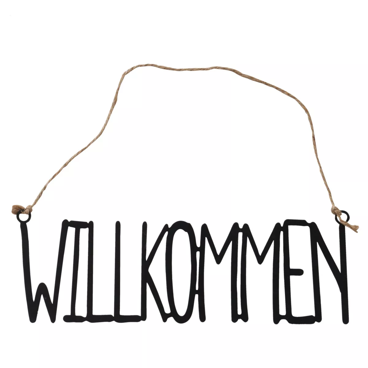 Décoration à suspendre WILLKOMMEN