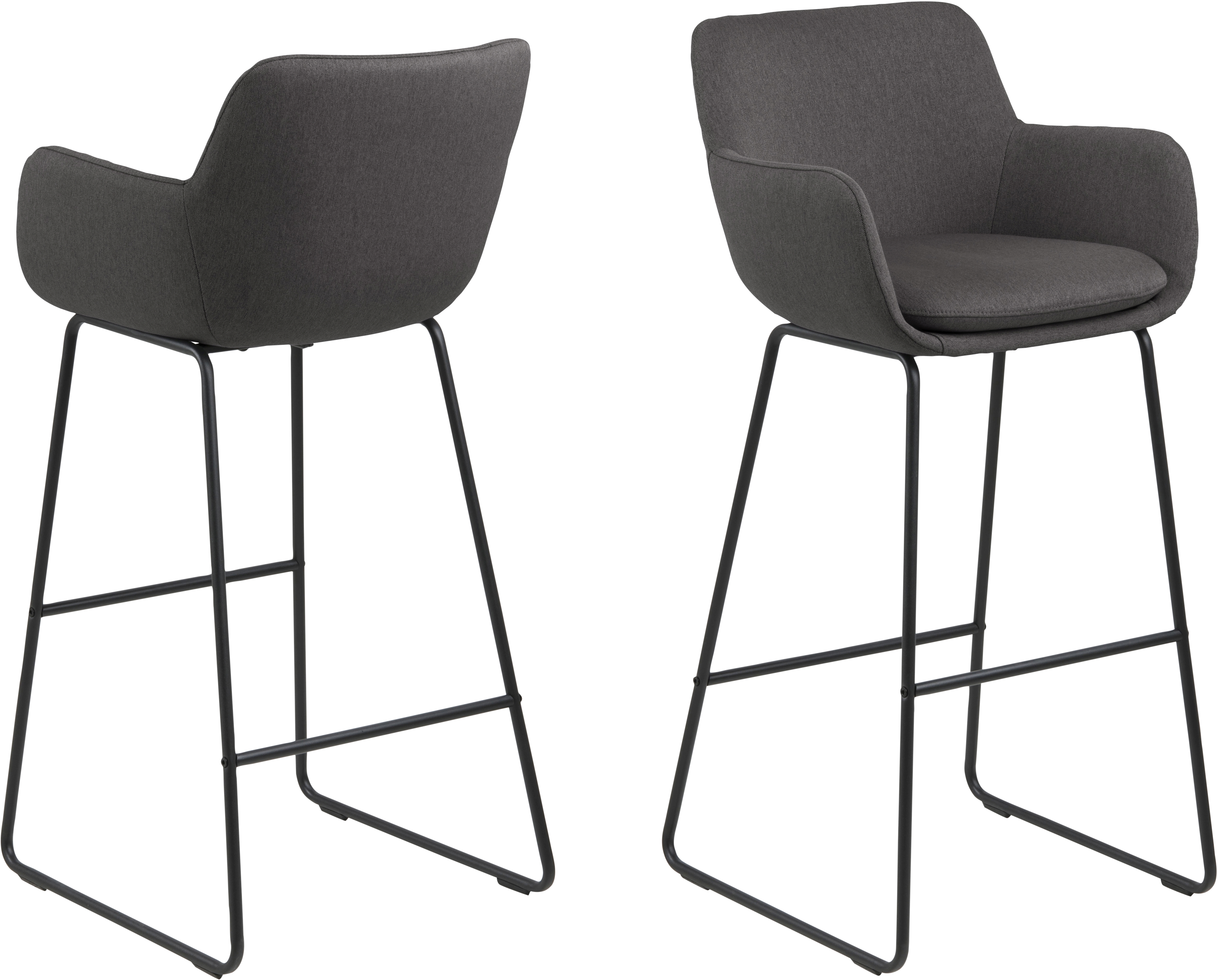 Lot de 2 tabourets de bar LISA