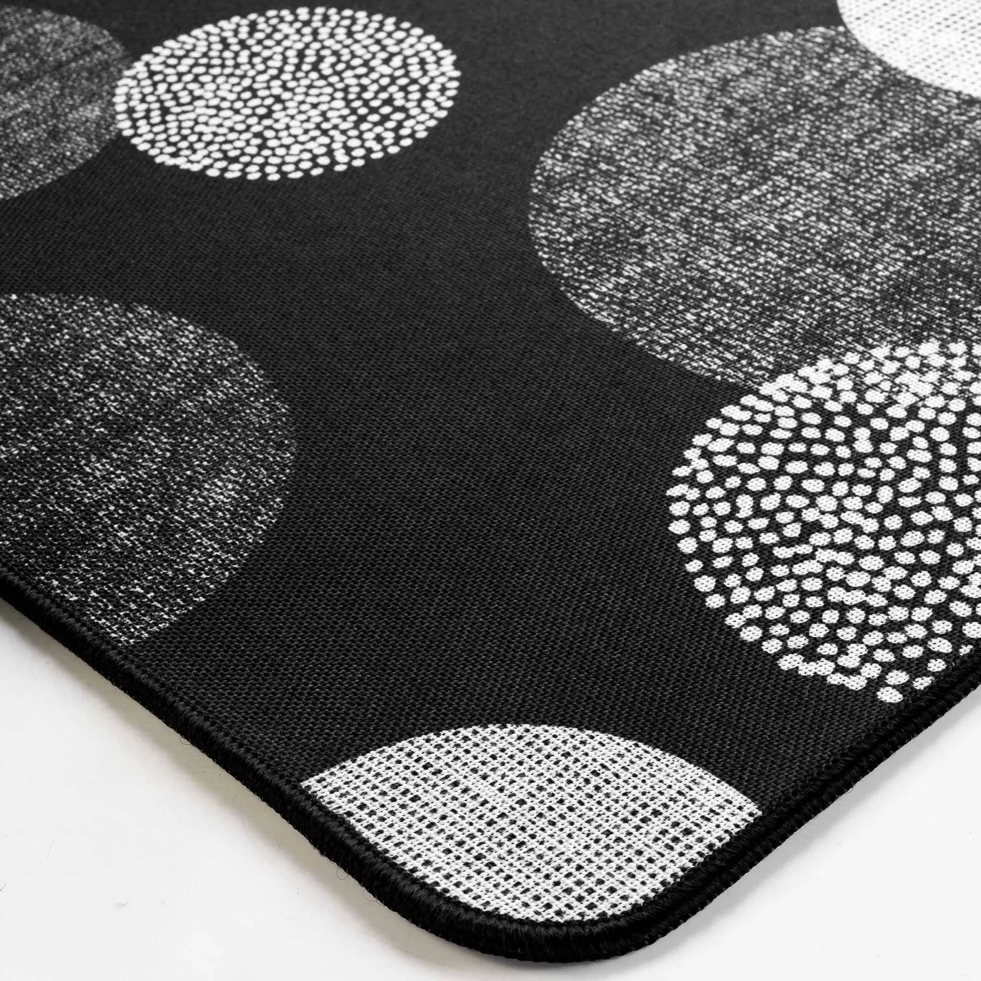 Tapis de cuisine ronds OXANA