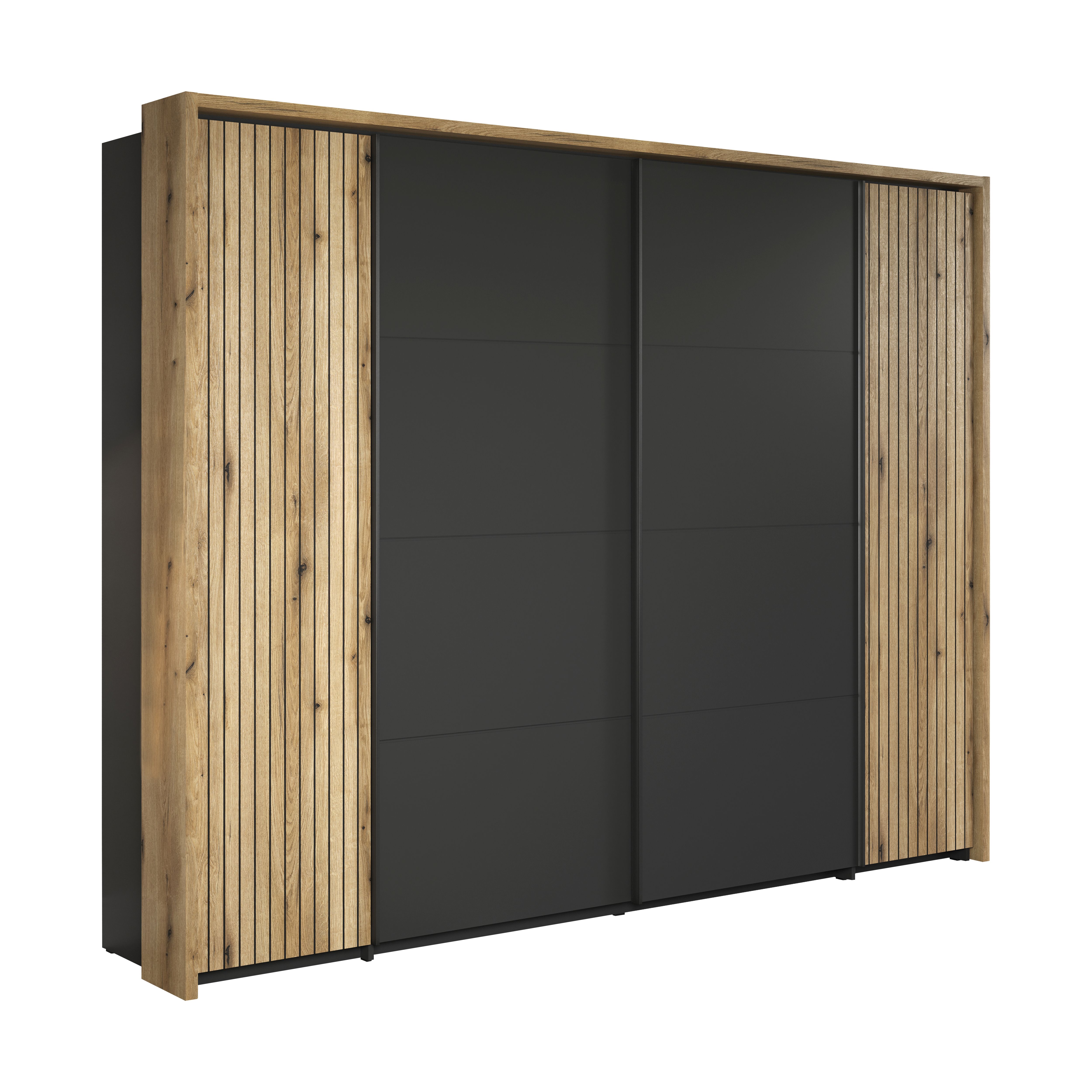 Armoire à portes battantes et coulissantes ESTEBAN