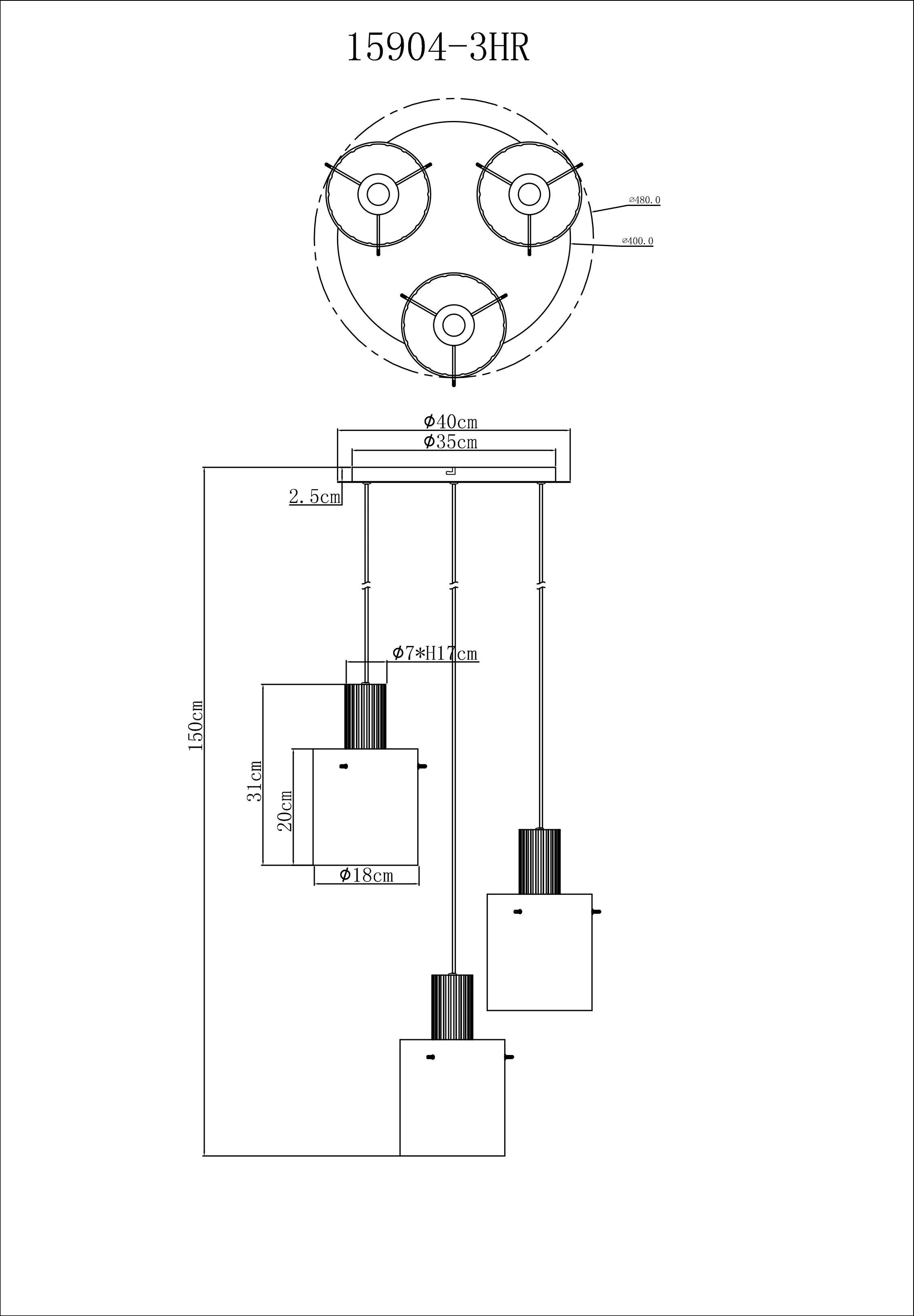 Suspension TULIVAR