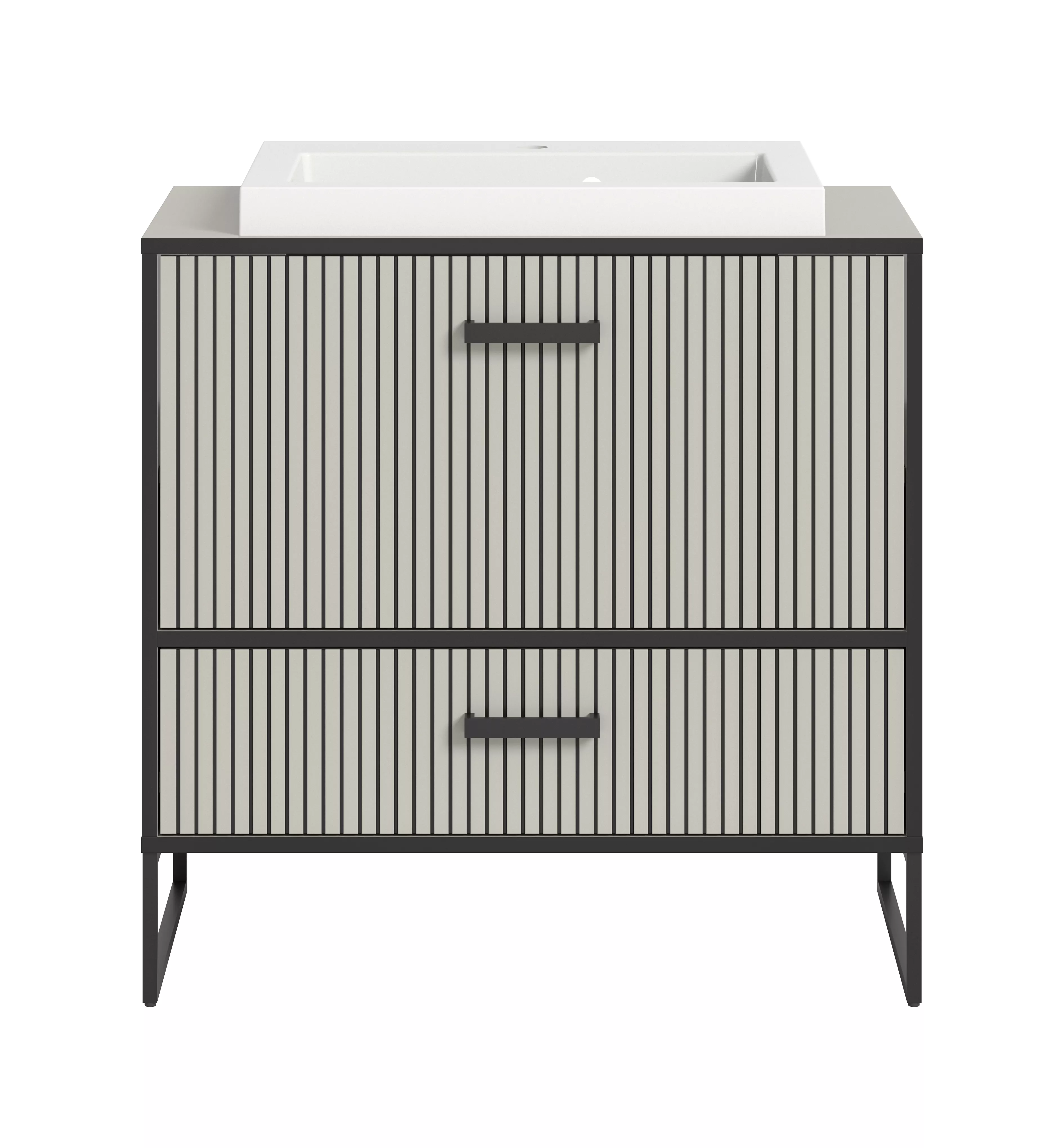 Waschbeckenunterschrank mit Waschbecken BAGNO