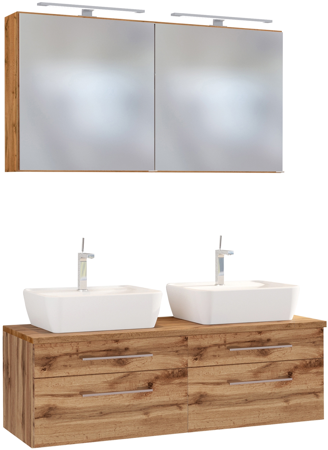 Ensemble salle de bains 5 éléments DAVOS Ensemble salle de bains 5 éléments DAVOS